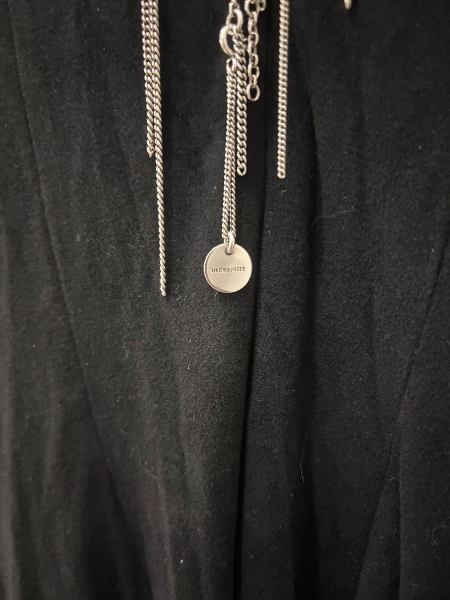 Ann Demeulemeester Ann Demeulemeester 925 Silver Sweater Necklace Size ONE SIZE - 6 Thumbnail