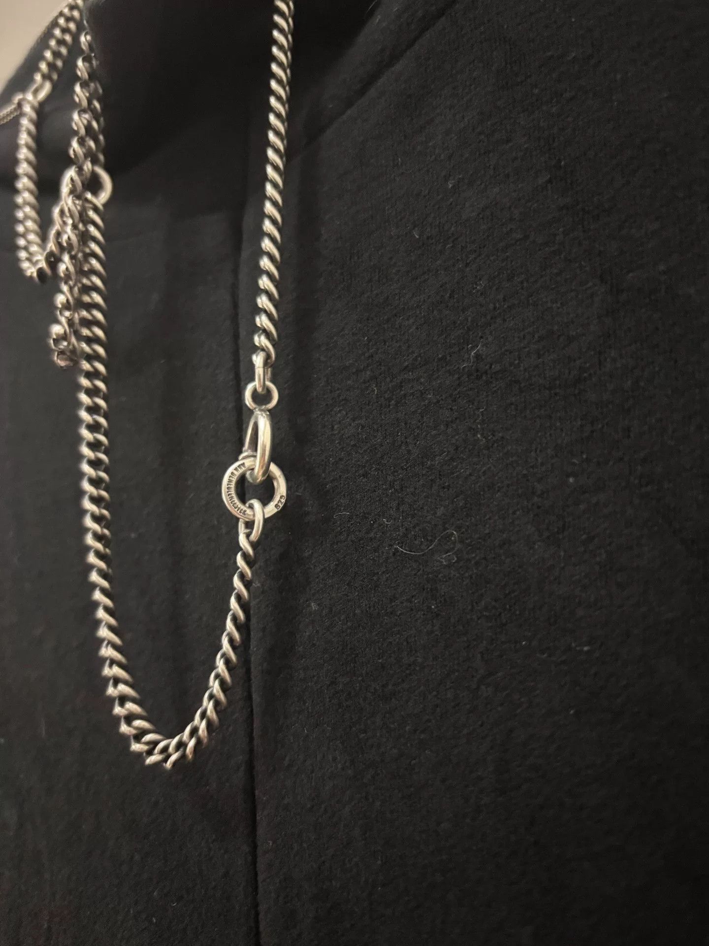 Ann Demeulemeester Ann Demeulemeester 925 Silver Feather Necklace Size ONE SIZE - 7 Thumbnail