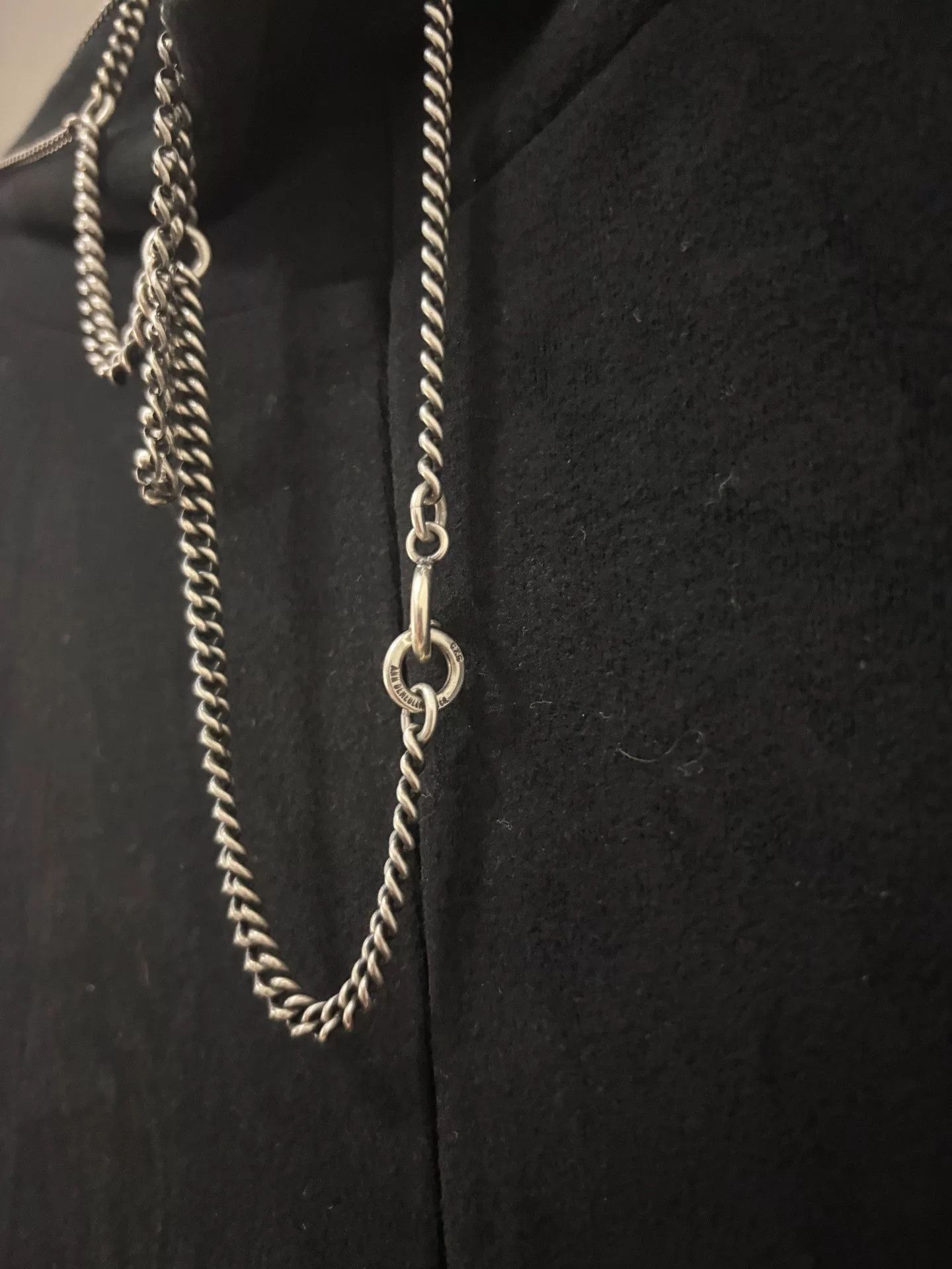 Ann Demeulemeester Ann Demeulemeester 925 Silver Feather Necklace Size ONE SIZE - 9 Thumbnail