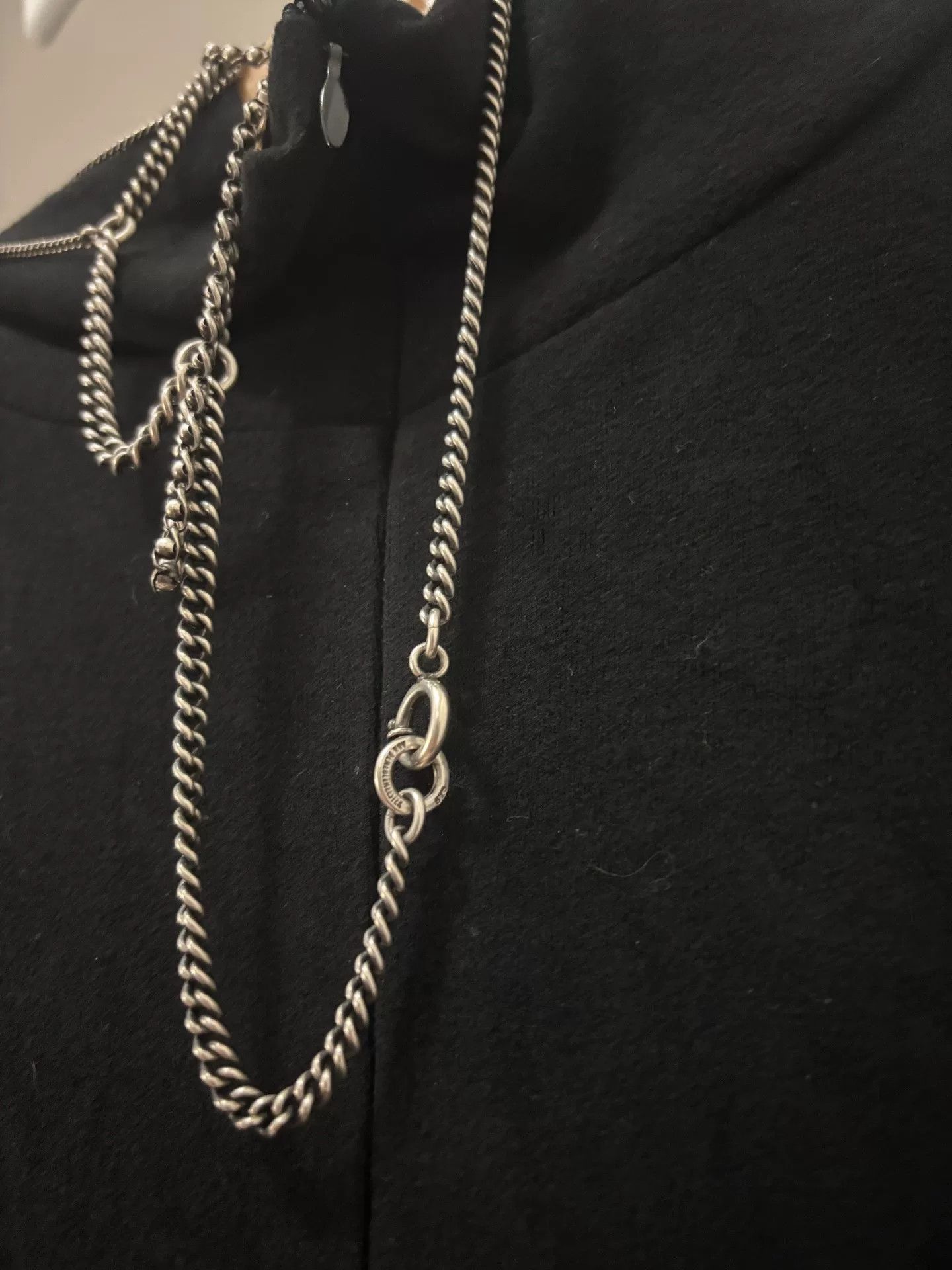Ann Demeulemeester Ann Demeulemeester 925 Silver Feather Necklace Size ONE SIZE - 6 Thumbnail