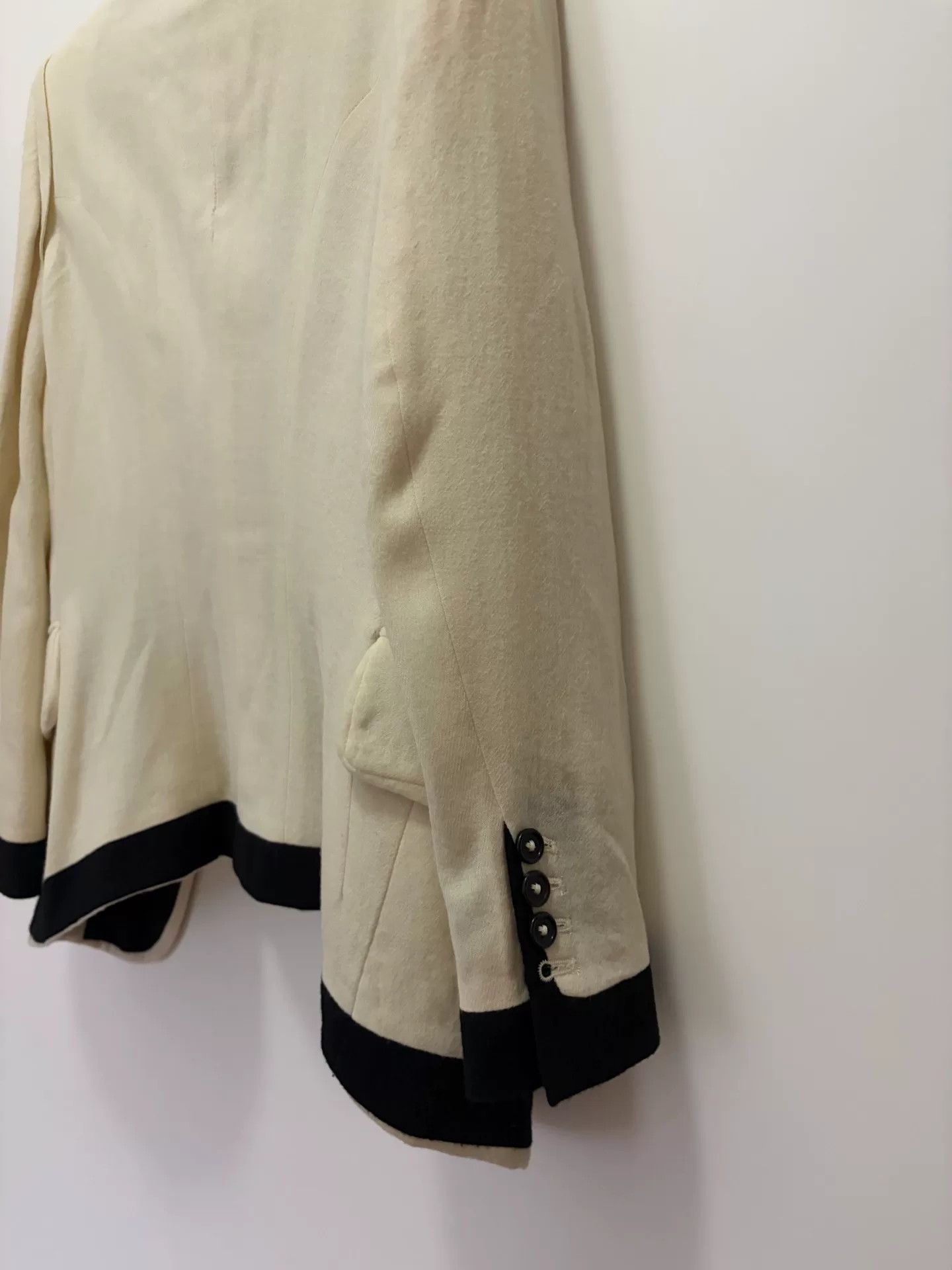 Ann Demeulemeester Ann Demeulemeester 07AW Wool Colorblock Blazer Size XXS / US 00 / IT 34 - 9 Thumbnail