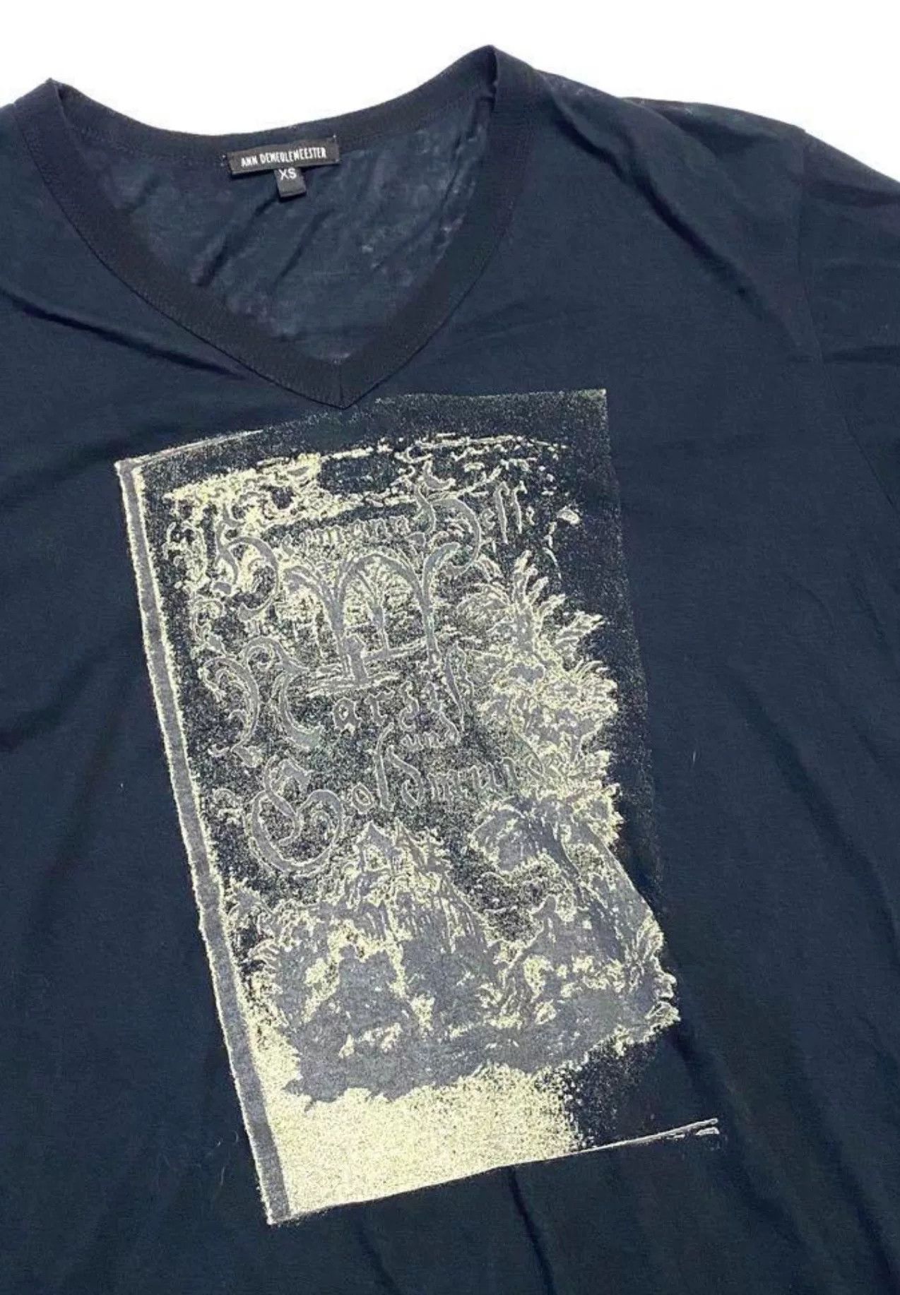 Ann Demeulemeester New Ann Demeulemeester Tee Size XS / US 0-2 / IT 36-38 - 3 Thumbnail