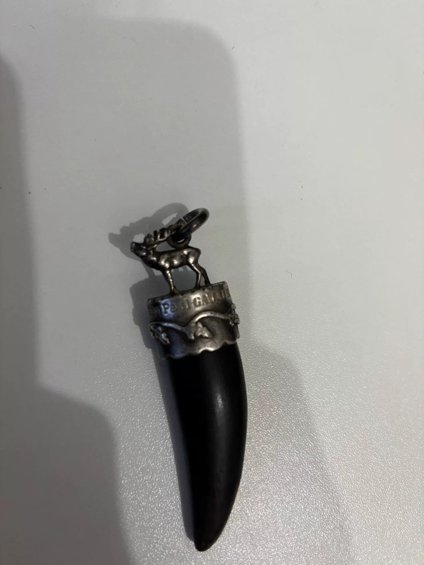 Jean Paul Gaultier 00s Jean Paul Gaultier Faux Horn Claw Chain Size ONE SIZE - 3 Thumbnail