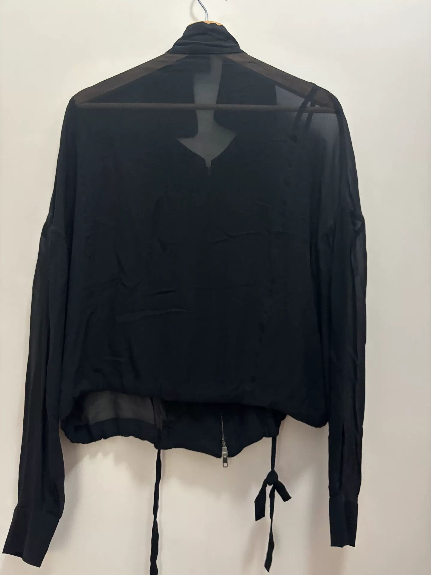 Ann Demeulemeester Ann Demeulemeester Sheer Chiffon Jacket Size XXS / US 00 / IT 34 - 4 Thumbnail