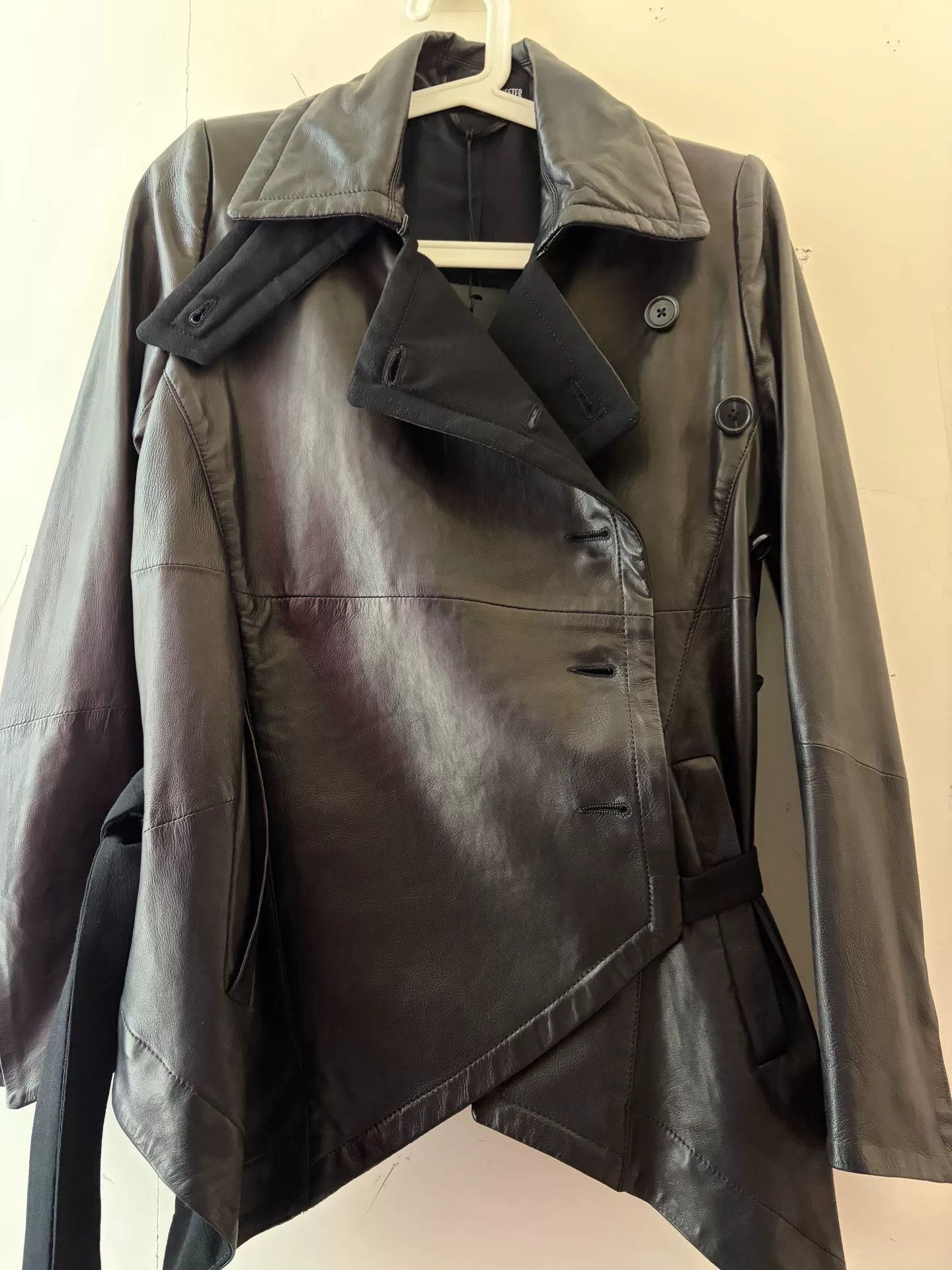 Ann Demeulemeester Ann Demeulemeester Napoleon Leather Jacket Size XXS / US 00 / IT 34 - 6 Thumbnail