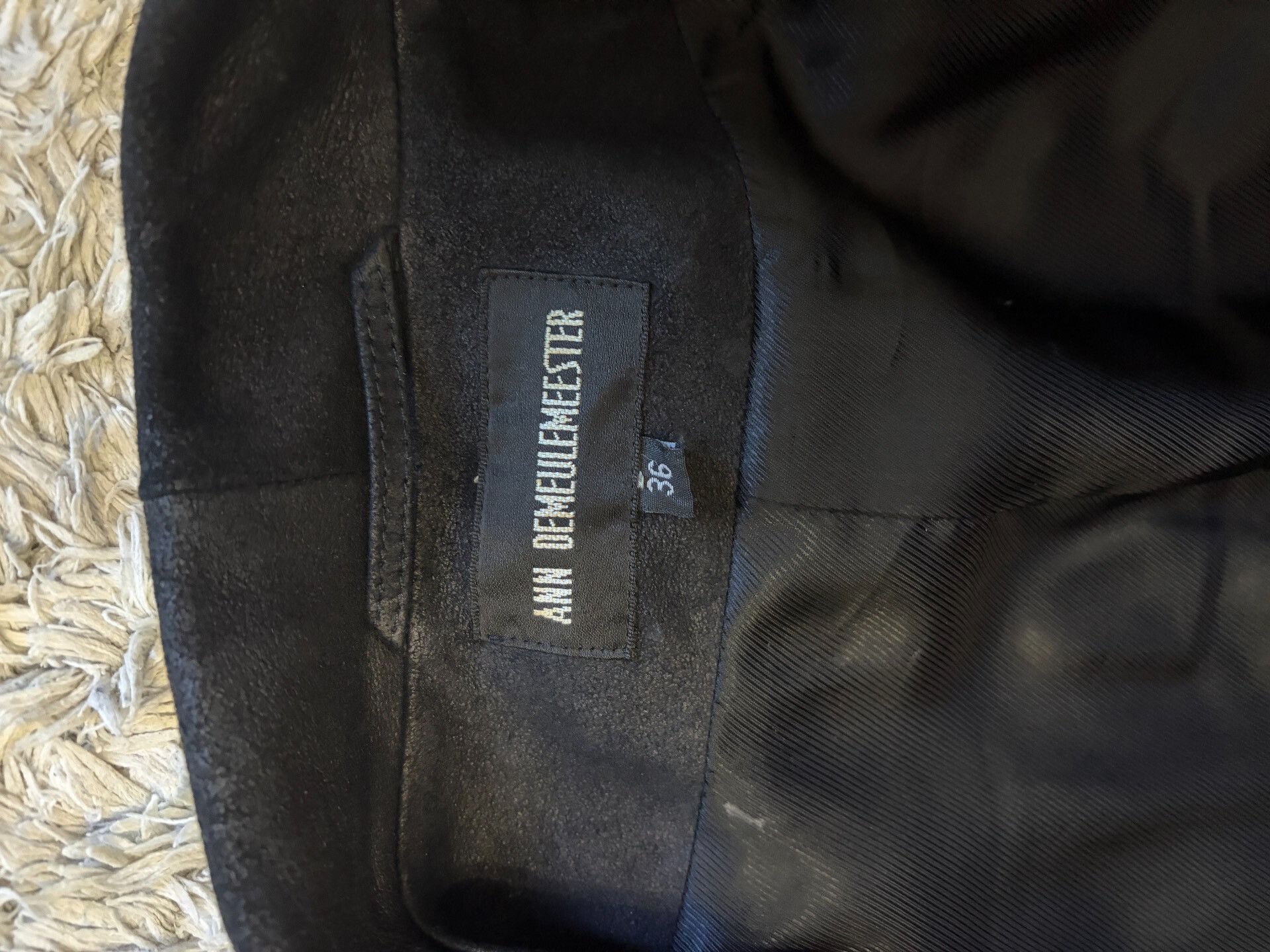 Ann Demeulemeester Ann Demeulemeester Leather Jacket Size 36 Size XS / US 0-2 / IT 36-38 - 8 Thumbnail