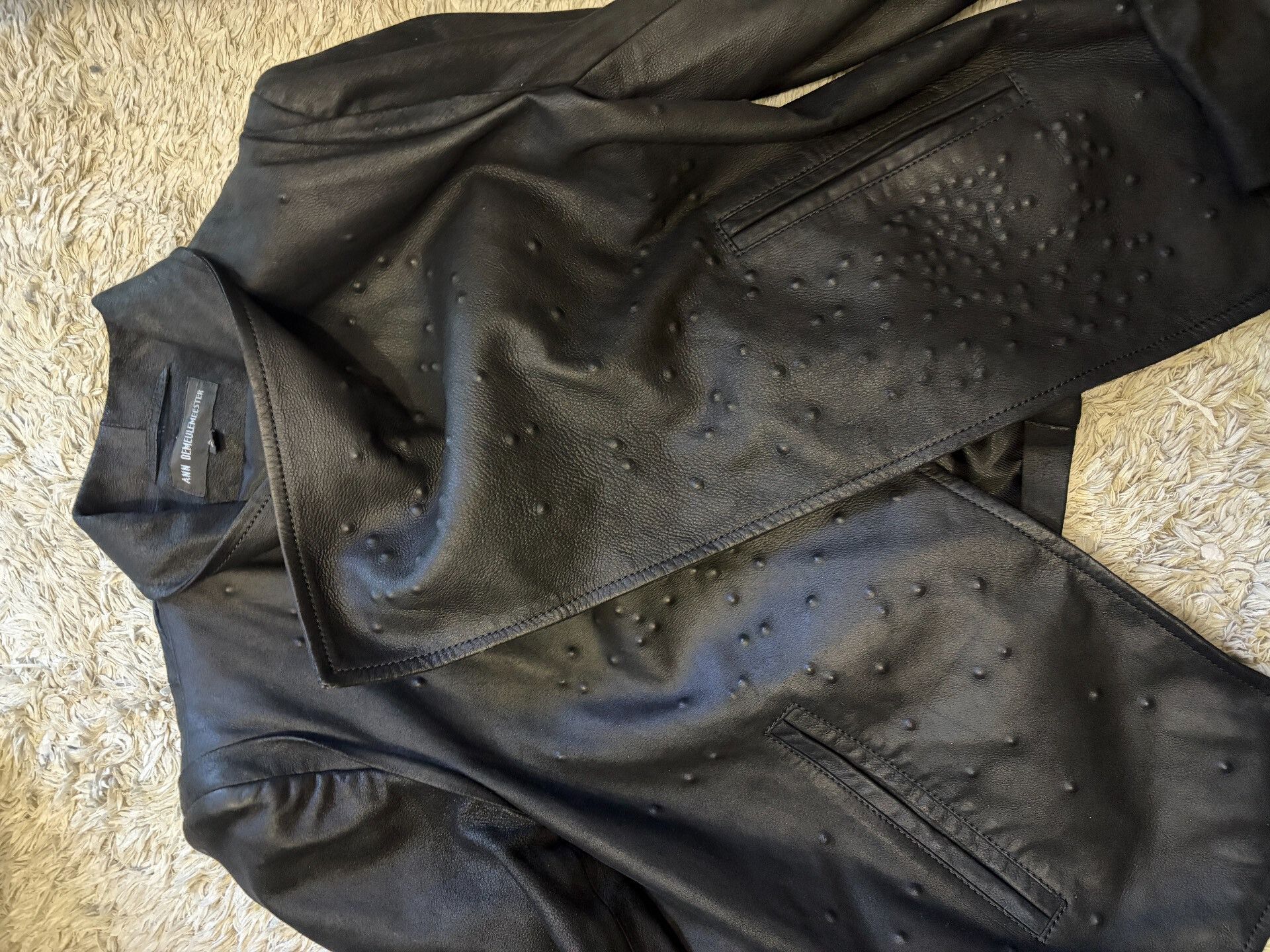 Ann Demeulemeester Ann Demeulemeester Leather Jacket Size 36 Size XS / US 0-2 / IT 36-38 - 2 Thumbnail