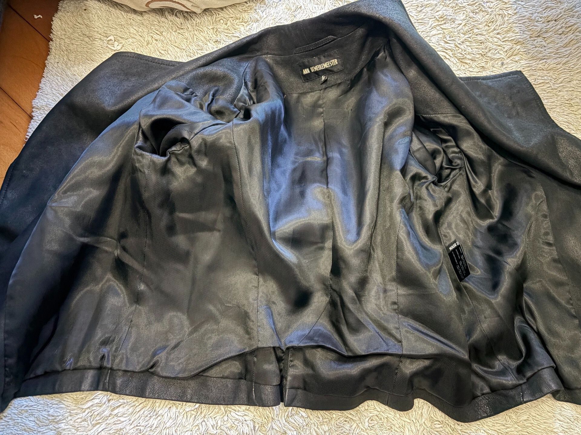 Ann Demeulemeester Ann Demeulemeester Leather Jacket Size 36 Size XS / US 0-2 / IT 36-38 - 6 Thumbnail