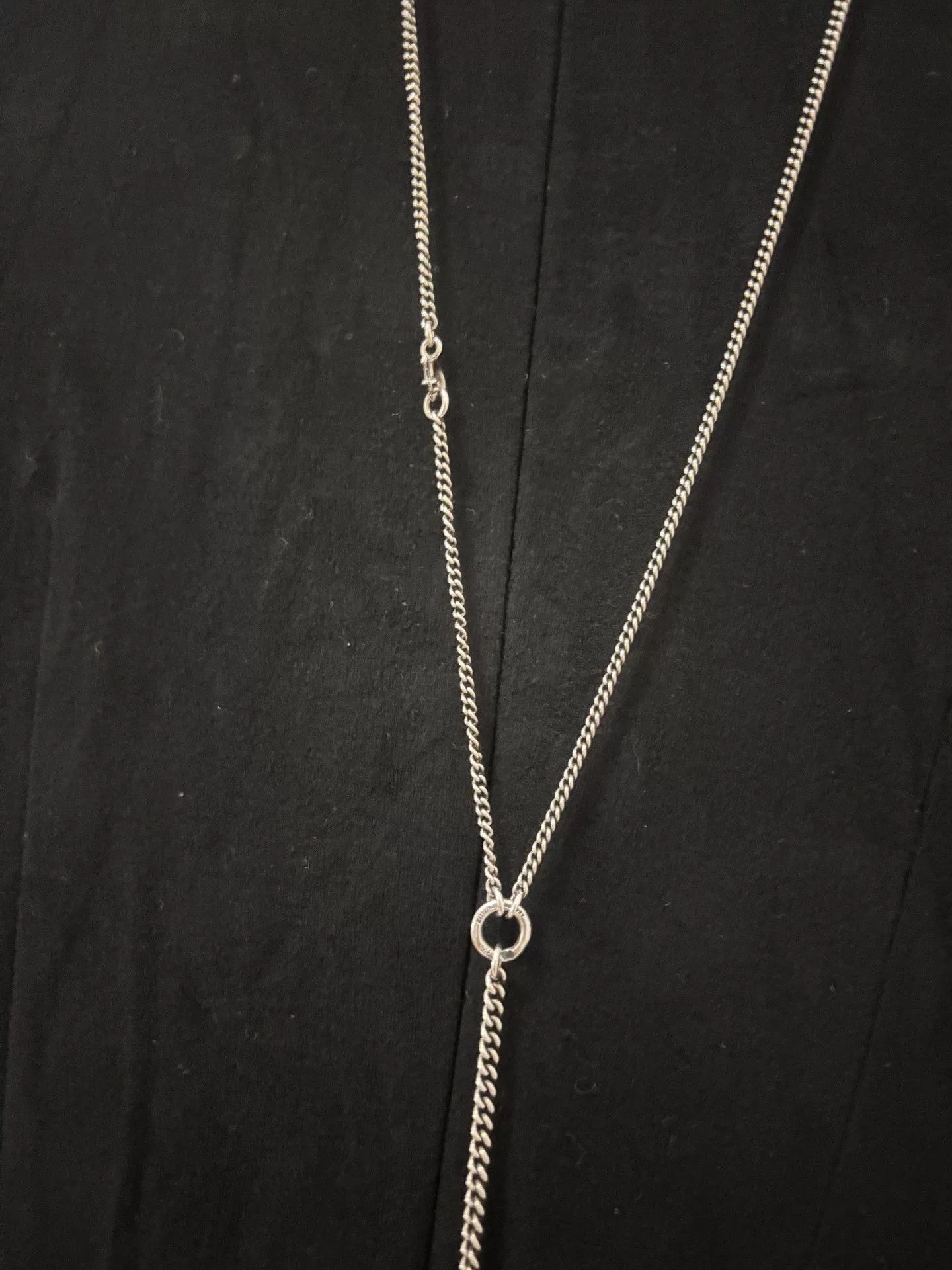 Ann Demeulemeester Ann Demeulemeester SS2008 Silver Eye Necklace Size ONE SIZE - 9 Thumbnail