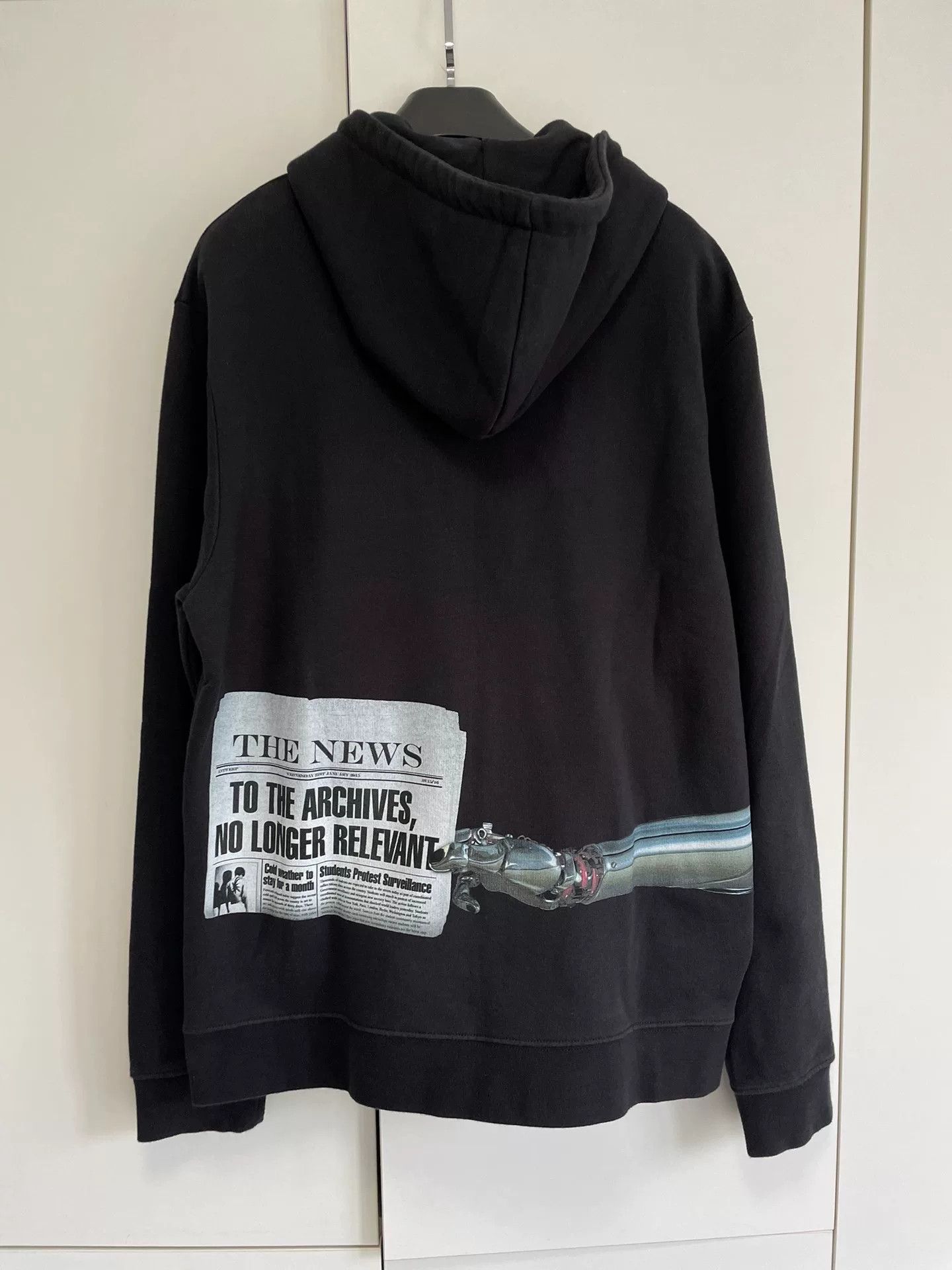 Raf Simons RAF SIMONS XS Cotton Hoodie Size US XS / EU 42 / 0 - 2 Thumbnail