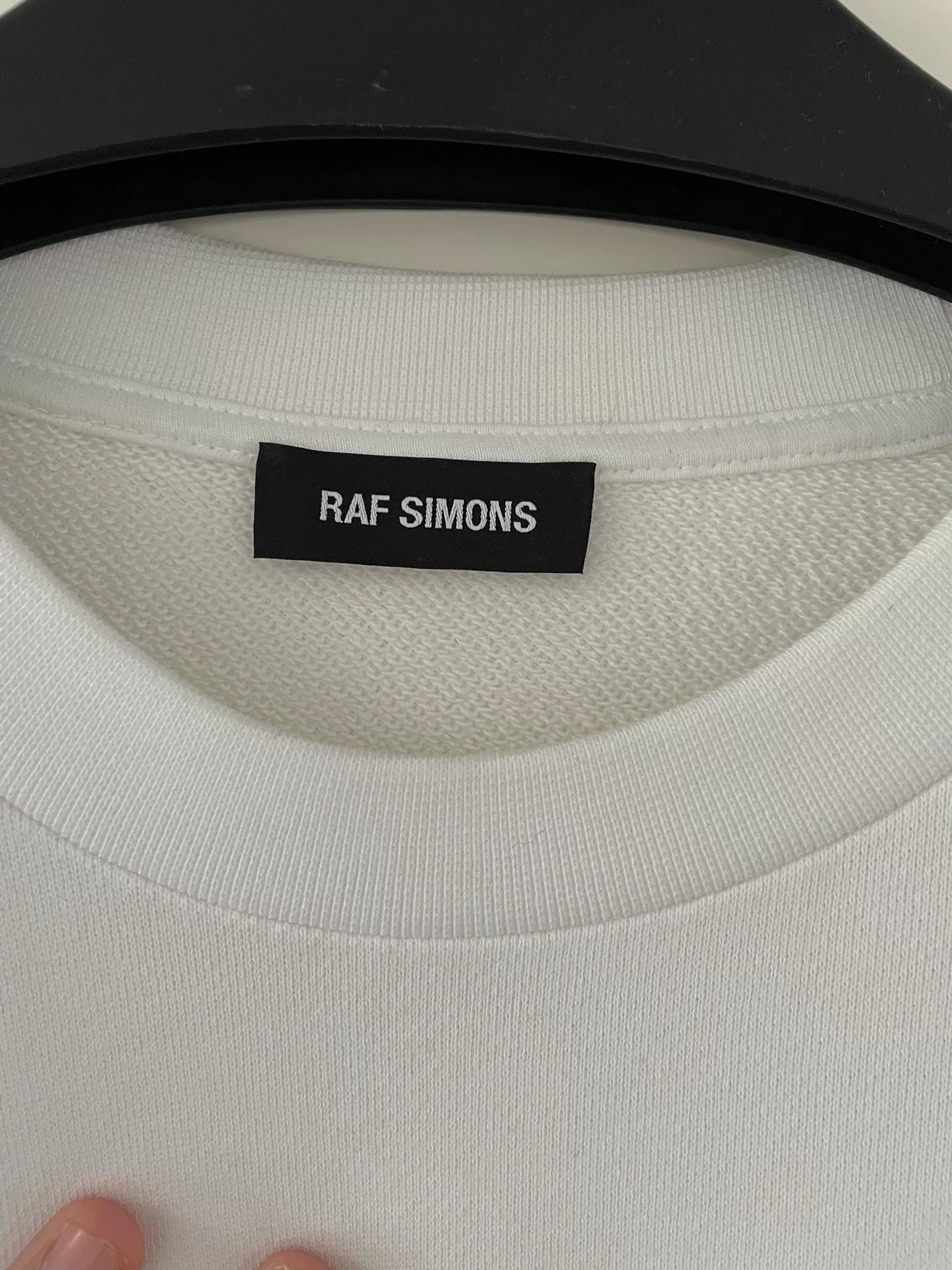 Raf Simons RAF SIMONS 16SS White Sweatshirt Size US XS / EU 42 / 0 - 4 Thumbnail