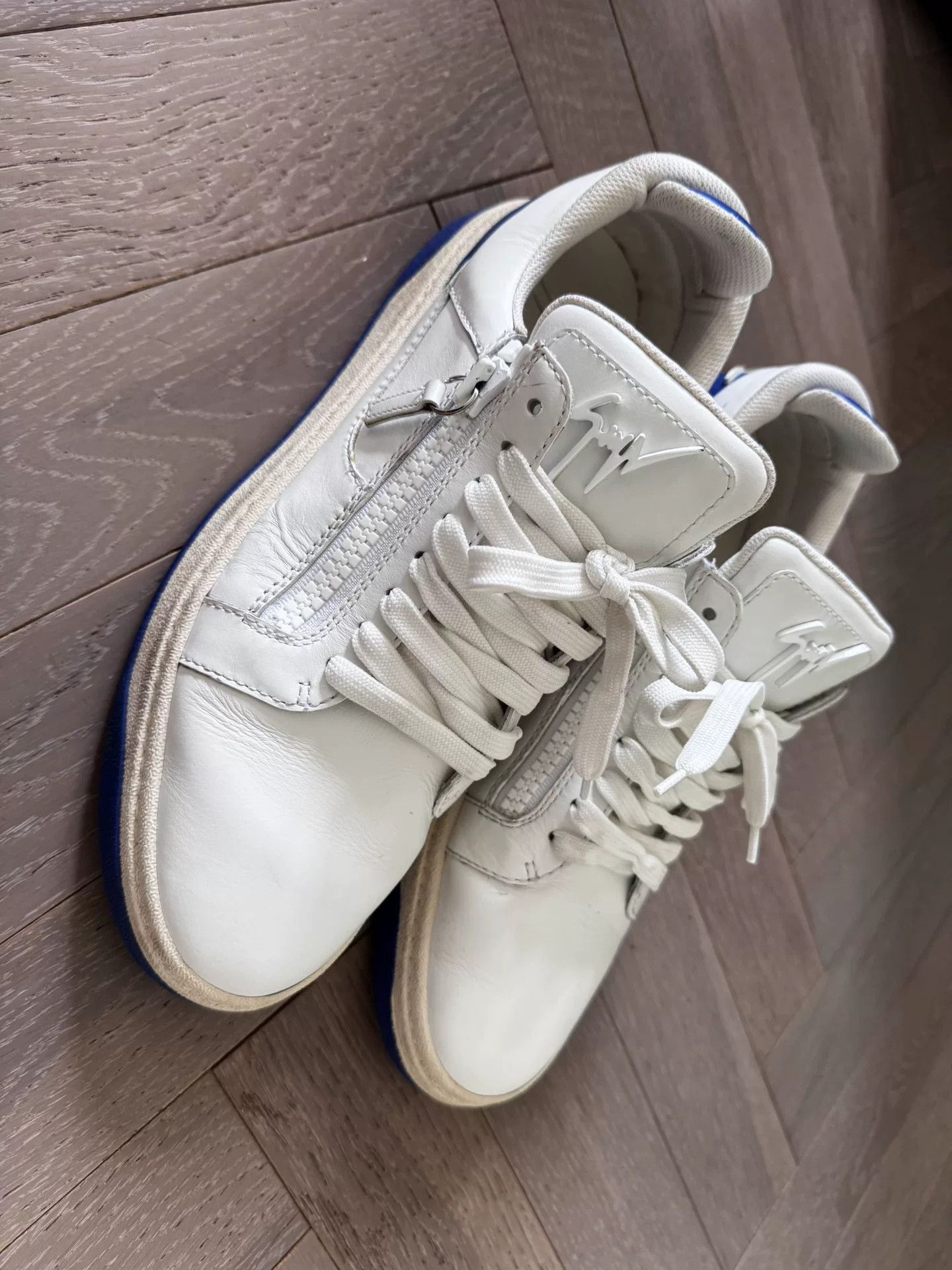 Giuseppe Zanotti Giuseppe Zanotti GZ94 Colorblock Low-Top Sneakers Size US 10 / EU 43 - 5 Thumbnail