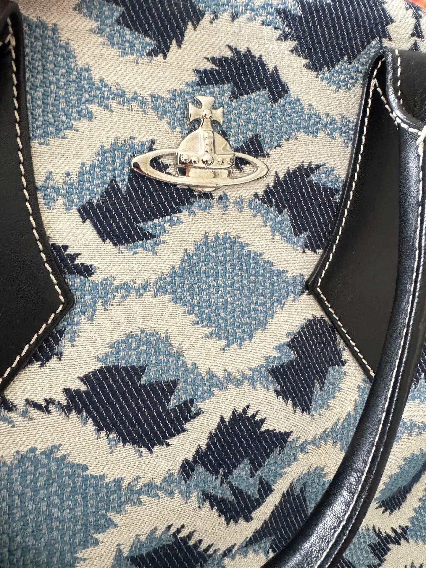 Vivienne Westwood Vivienne Westwood Vintage Blue Leopard Bowling Tote Size ONE SIZE - 2 Thumbnail