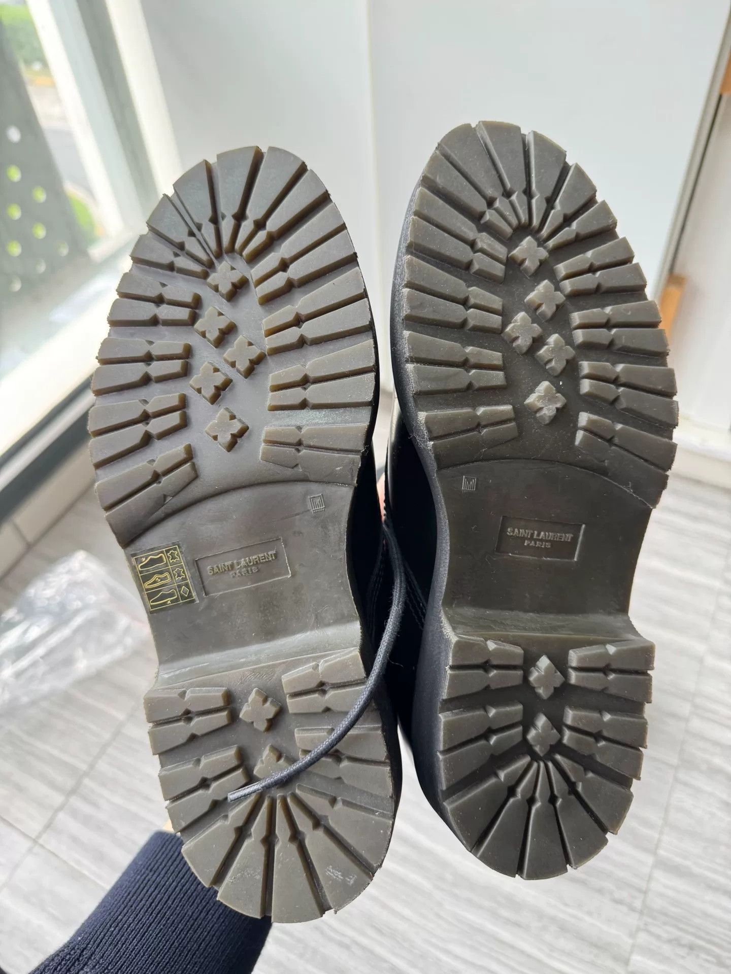 Saint Laurent Paris Saint Laurent Leopard Tongue Leather Shoes Size US 7 / EU 40 - 4 Thumbnail