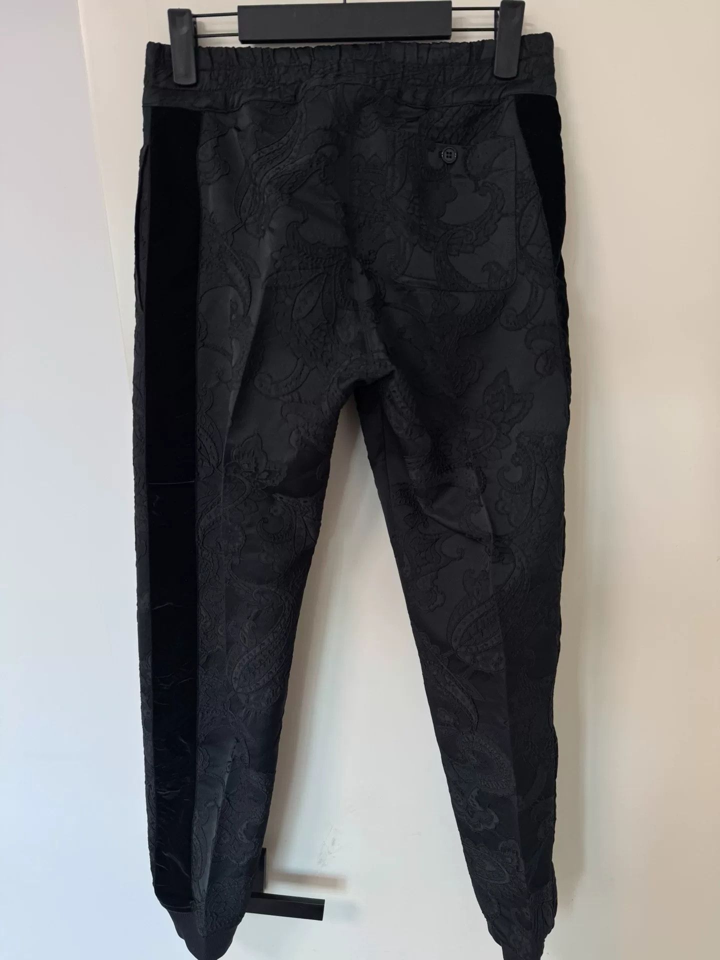 Alexander McQueen Alexander McQueen Embroidered Solid Straight-Leg Pants Size US 28 / EU 44 - 5 Thumbnail