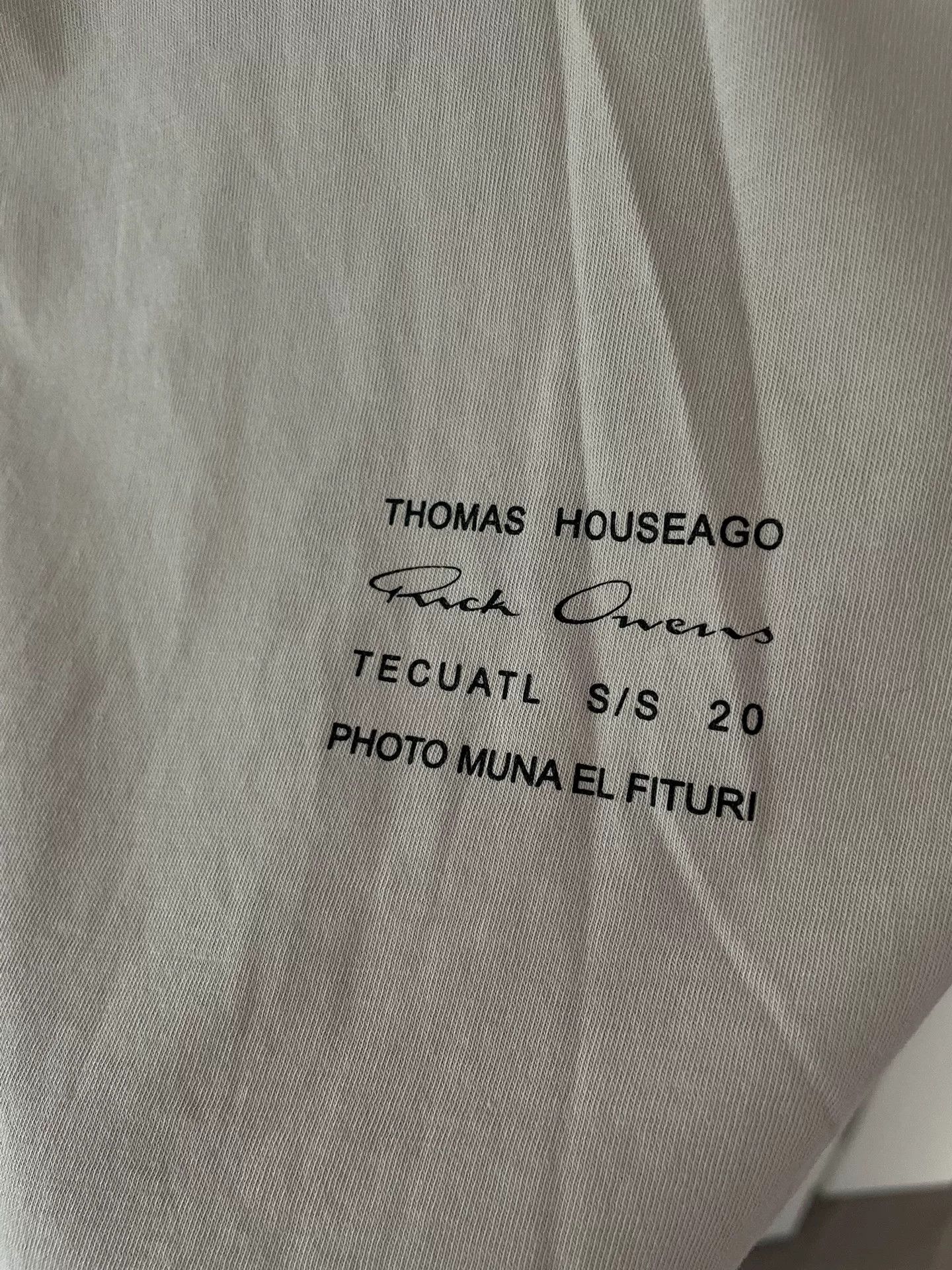 Rick Owens Rick Owens New S Size T-shirt Size US S / EU 44-46 / 1 - 5 Thumbnail