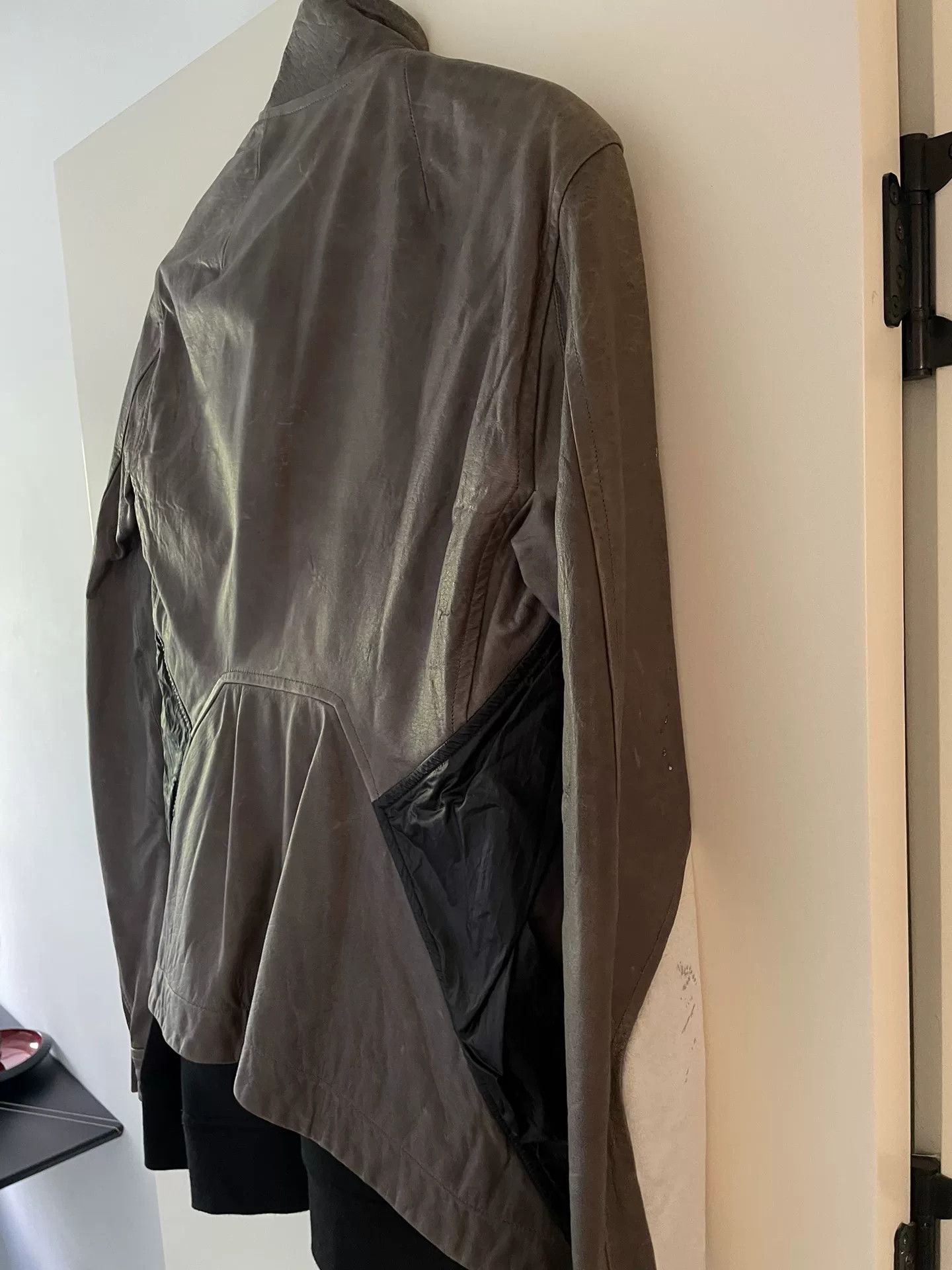 Rick Owens Rick Owens Leather Jacket New W/Flaws Size US S / EU 44-46 / 1 - 6 Thumbnail