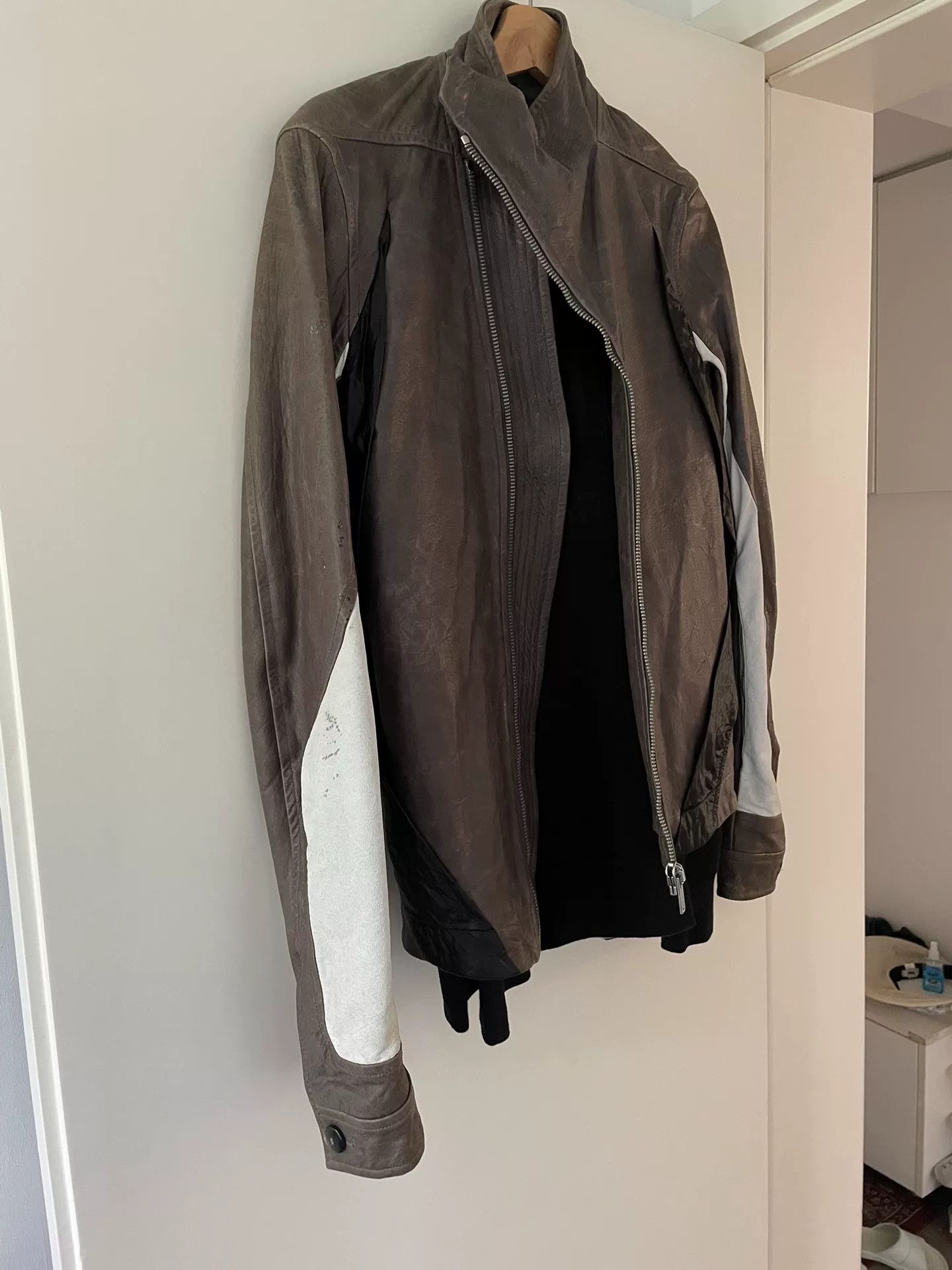 Rick Owens Rick Owens Leather Jacket New W/Flaws Size US S / EU 44-46 / 1 - 2 Thumbnail