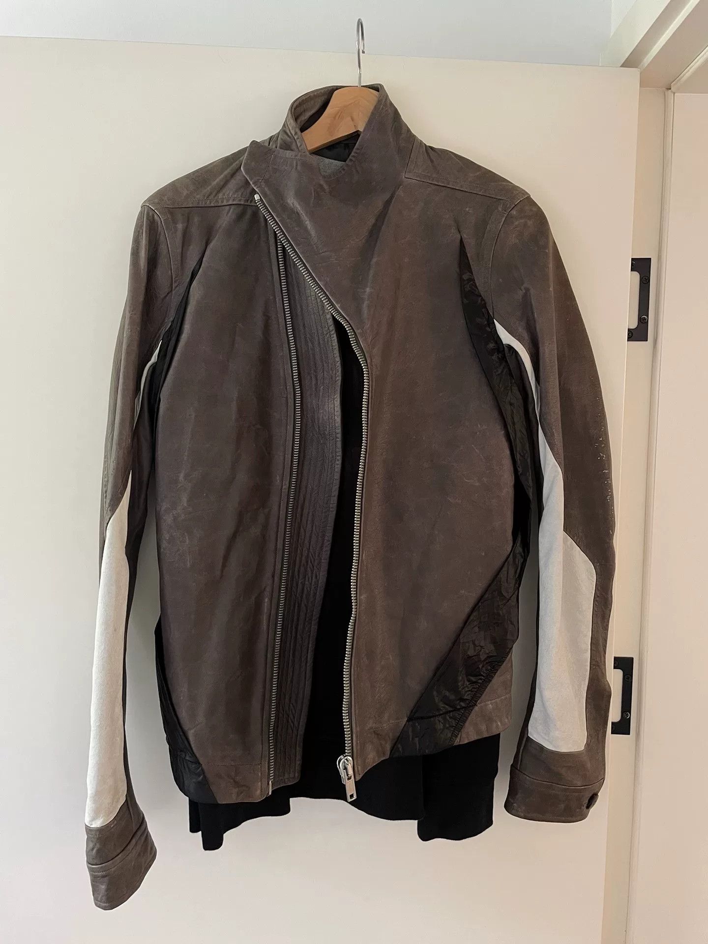 Rick Owens Rick Owens Leather Jacket New W/Flaws Size US S / EU 44-46 / 1 - 4 Thumbnail