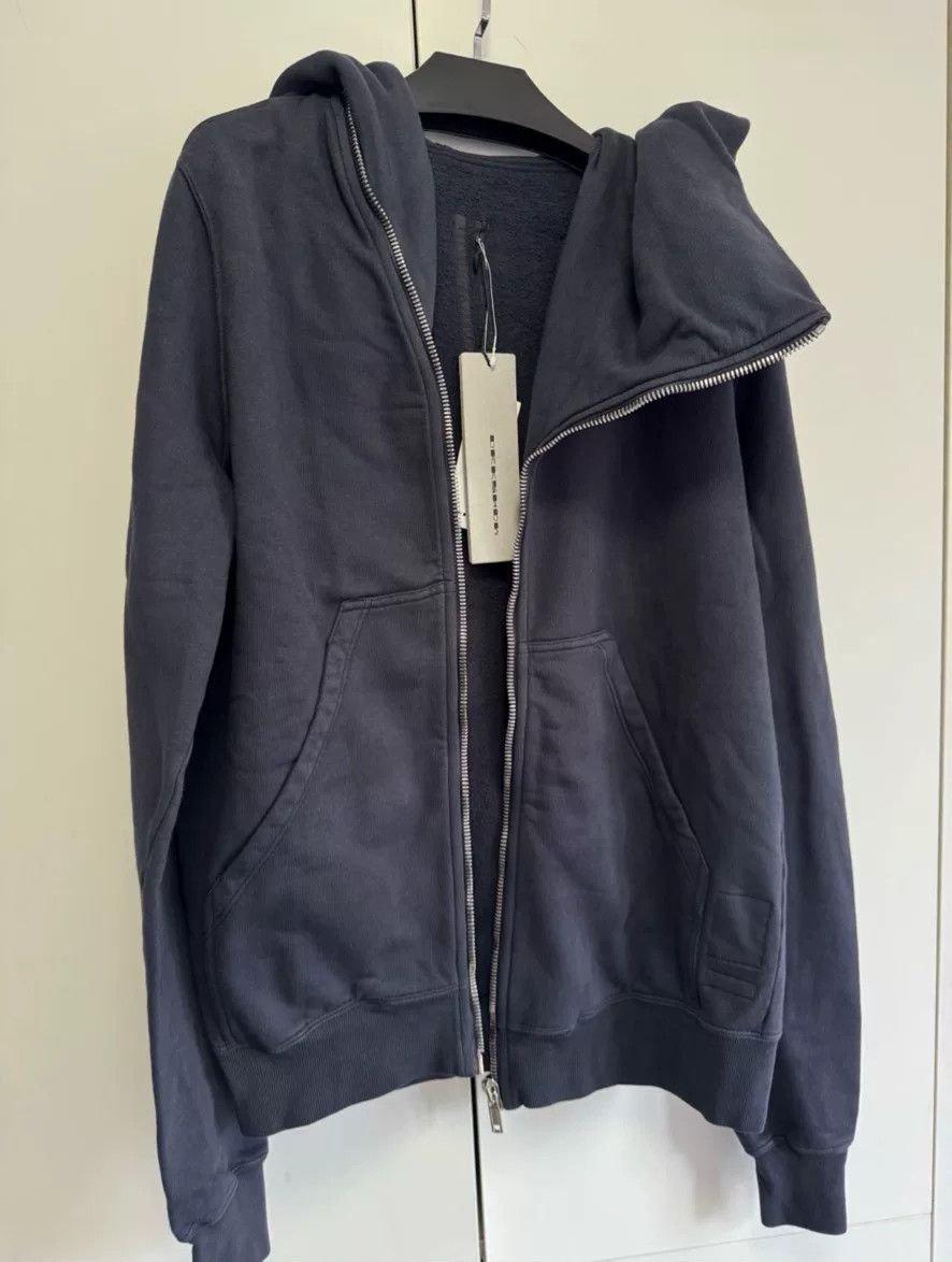 Rick Owens Rick Owens Solid Hooded Zip Jacket Size US XS / EU 42 / 0 - 2 Thumbnail