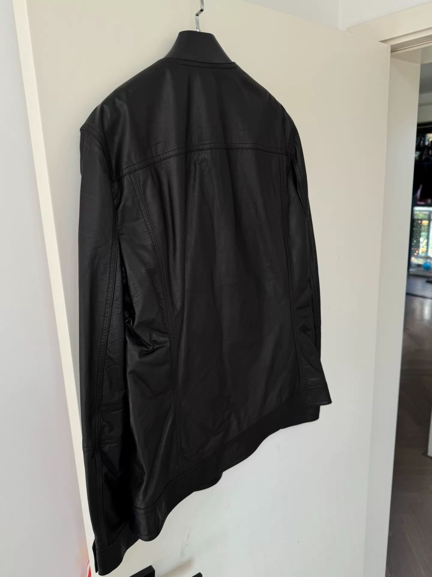 Rick Owens Rick Owens Tactical Leather Short Jacket Size US M / EU 48-50 / 2 - 7 Thumbnail