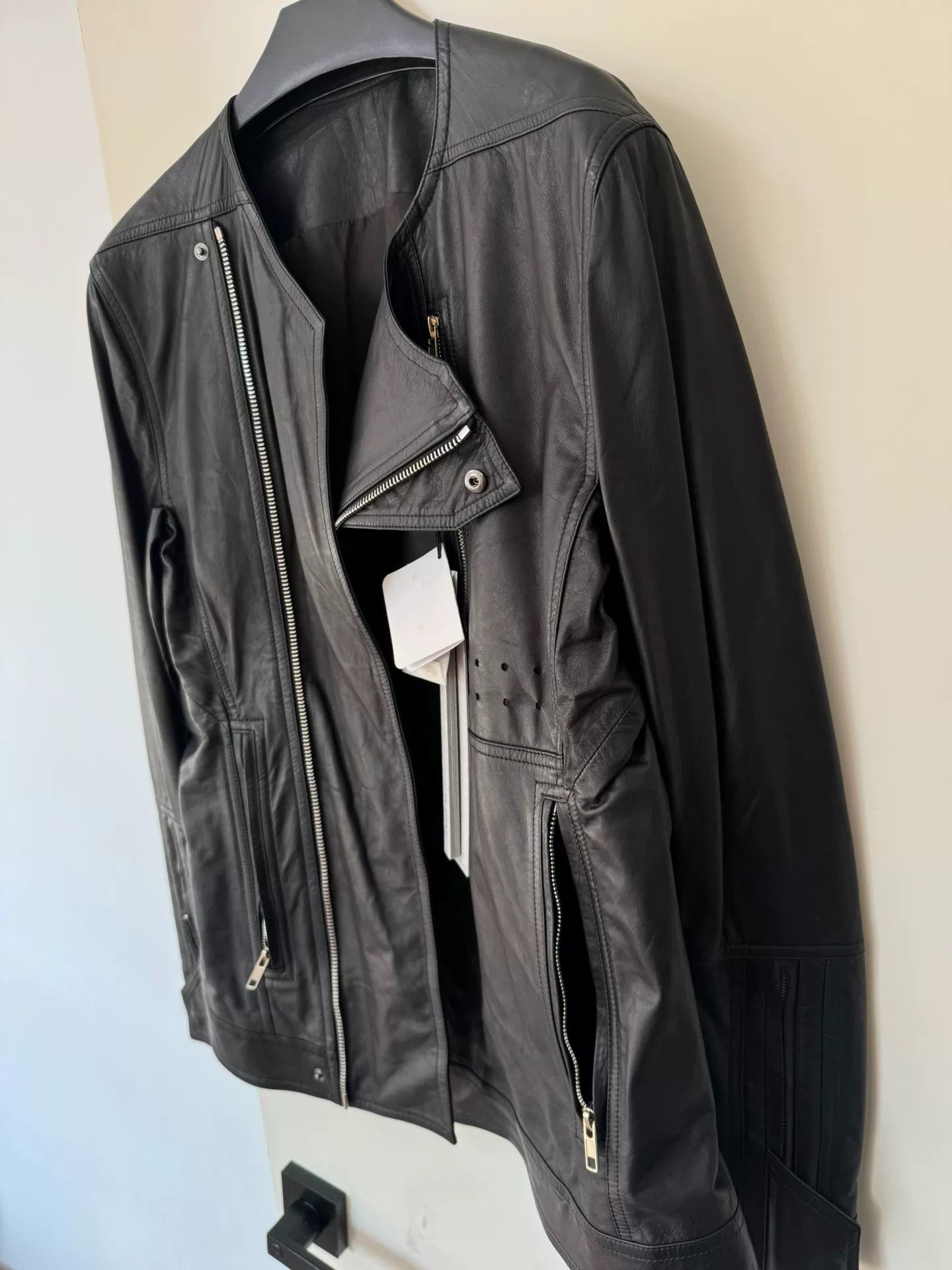 Rick Owens Rick Owens Tactical Leather Short Jacket Size US M / EU 48-50 / 2 - 5 Thumbnail