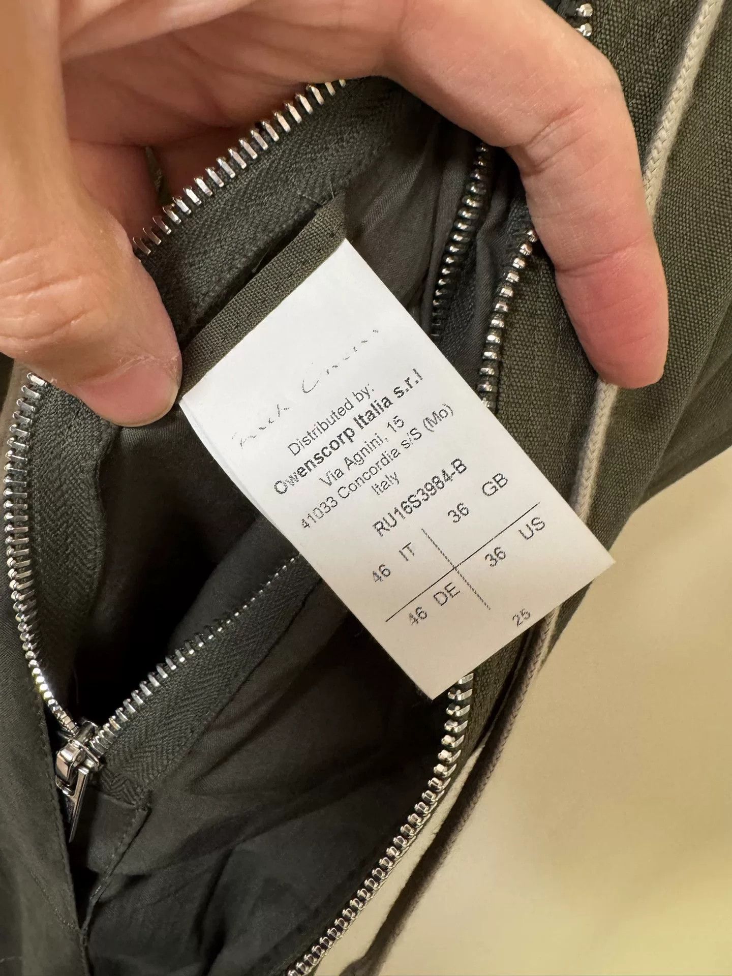 Rick Owens Rick Owens Zip Hooded Vest Jacket Size US S / EU 44-46 / 1 - 6 Thumbnail