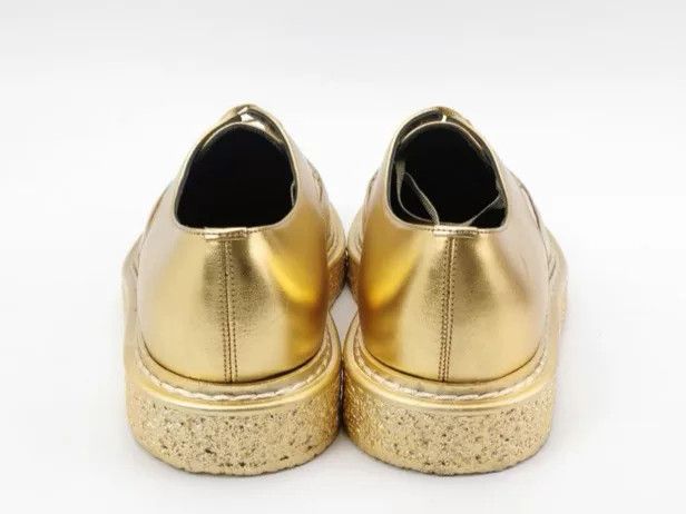 Hedi Slimane Saint Laurent Fall 2014 Men's Gold Shoe Size US 6.5 / EU 39-40 - 5 Thumbnail
