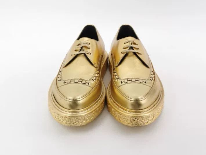 Hedi Slimane Saint Laurent Fall 2014 Men's Gold Shoe Size US 6.5 / EU 39-40 - 4 Thumbnail