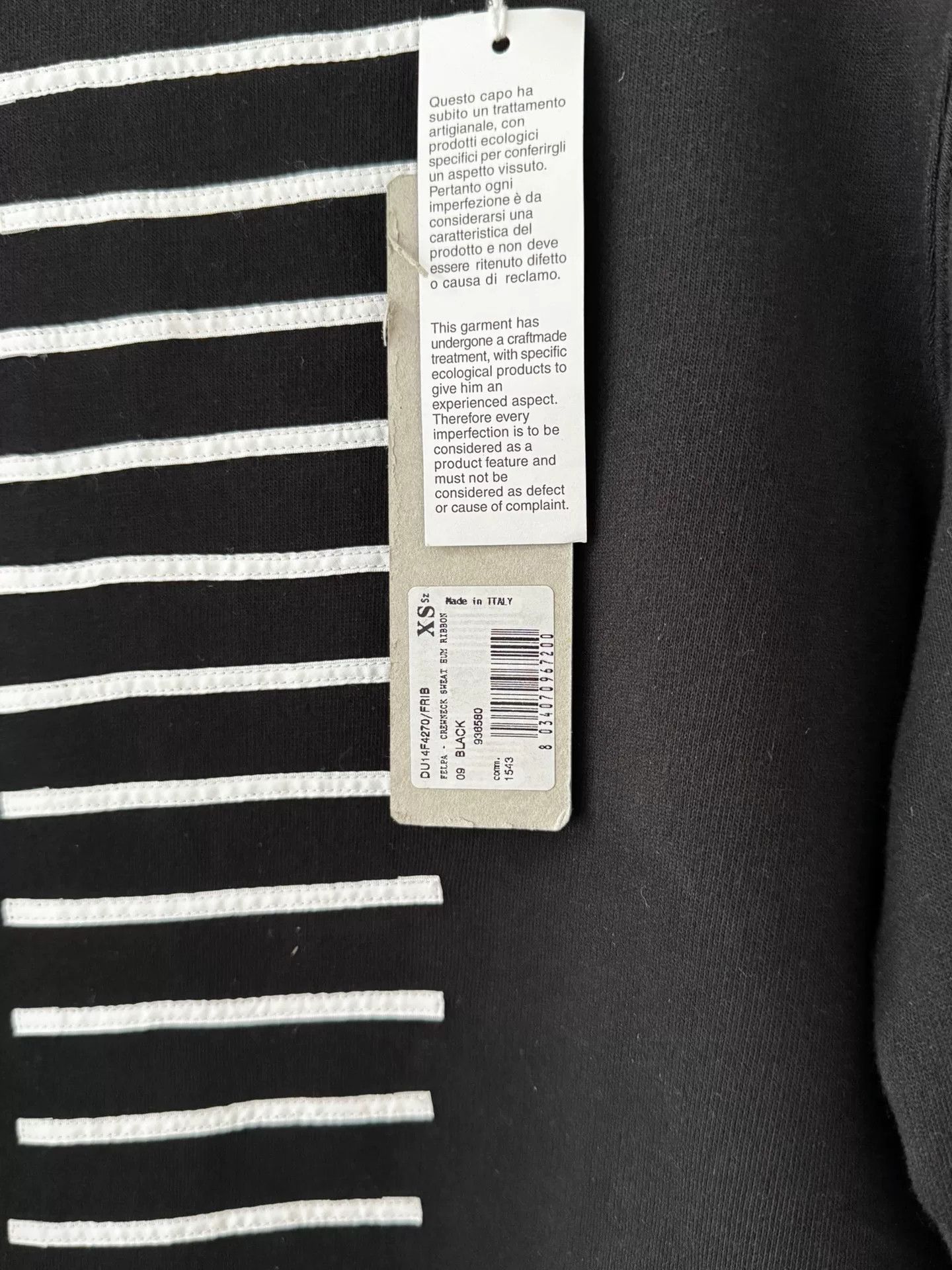 Rick Owens Drkshdw Rick Owens DRKSHDW Long Sleeve Sweatshirt Size US XS / EU 42 / 0 - 4 Thumbnail