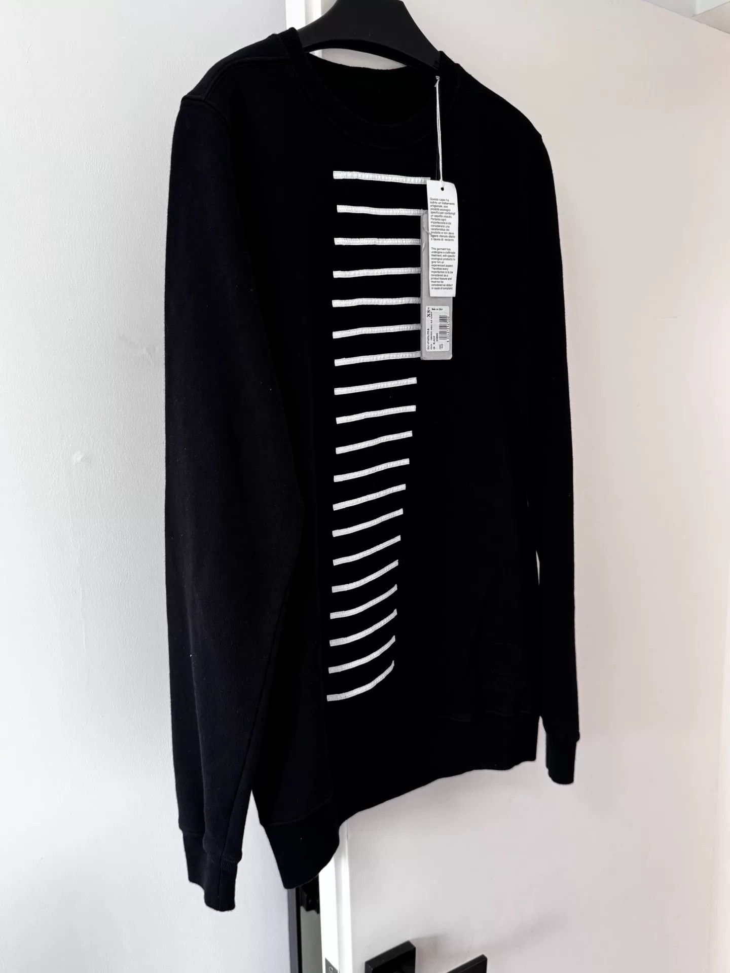 Rick Owens Drkshdw Rick Owens DRKSHDW Long Sleeve Sweatshirt Size US XS / EU 42 / 0 - 2 Thumbnail