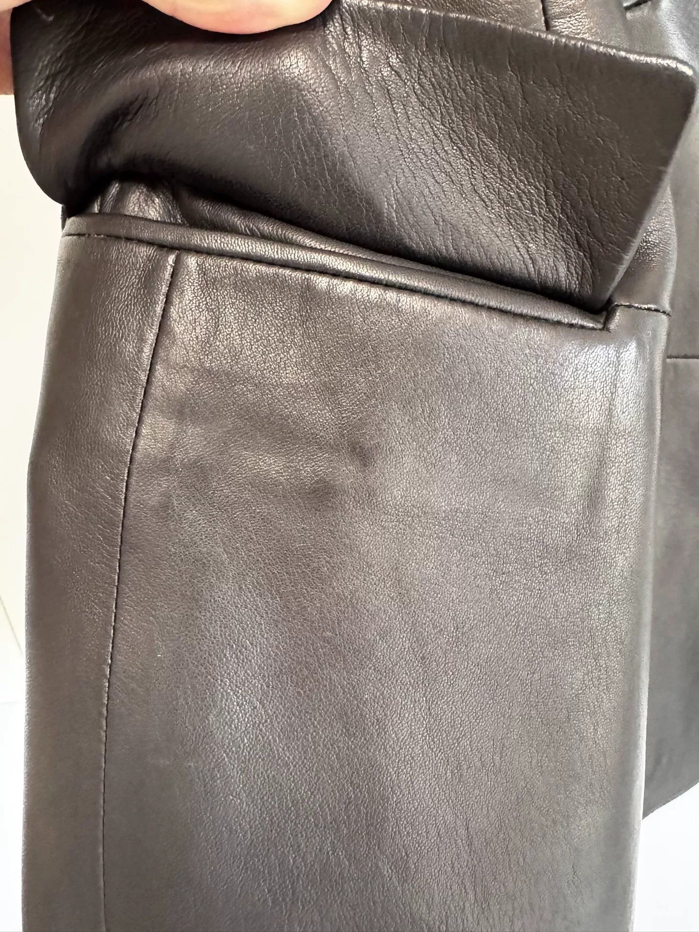 Tom Ford Gucci Leather Blazer (Tom Ford Era) Size US S / EU 44-46 / 1 - 4 Thumbnail