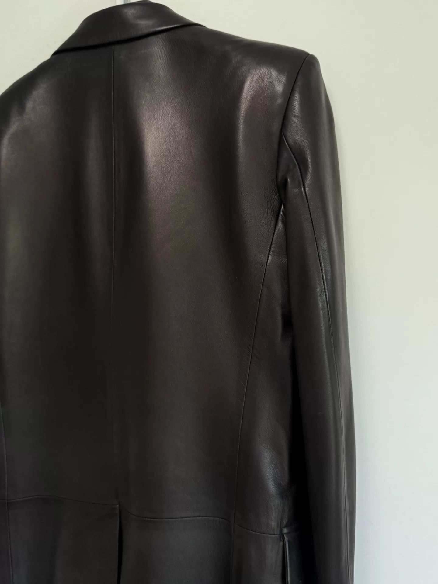 Tom Ford Gucci Leather Blazer (Tom Ford Era) Size US S / EU 44-46 / 1 - 8 Thumbnail