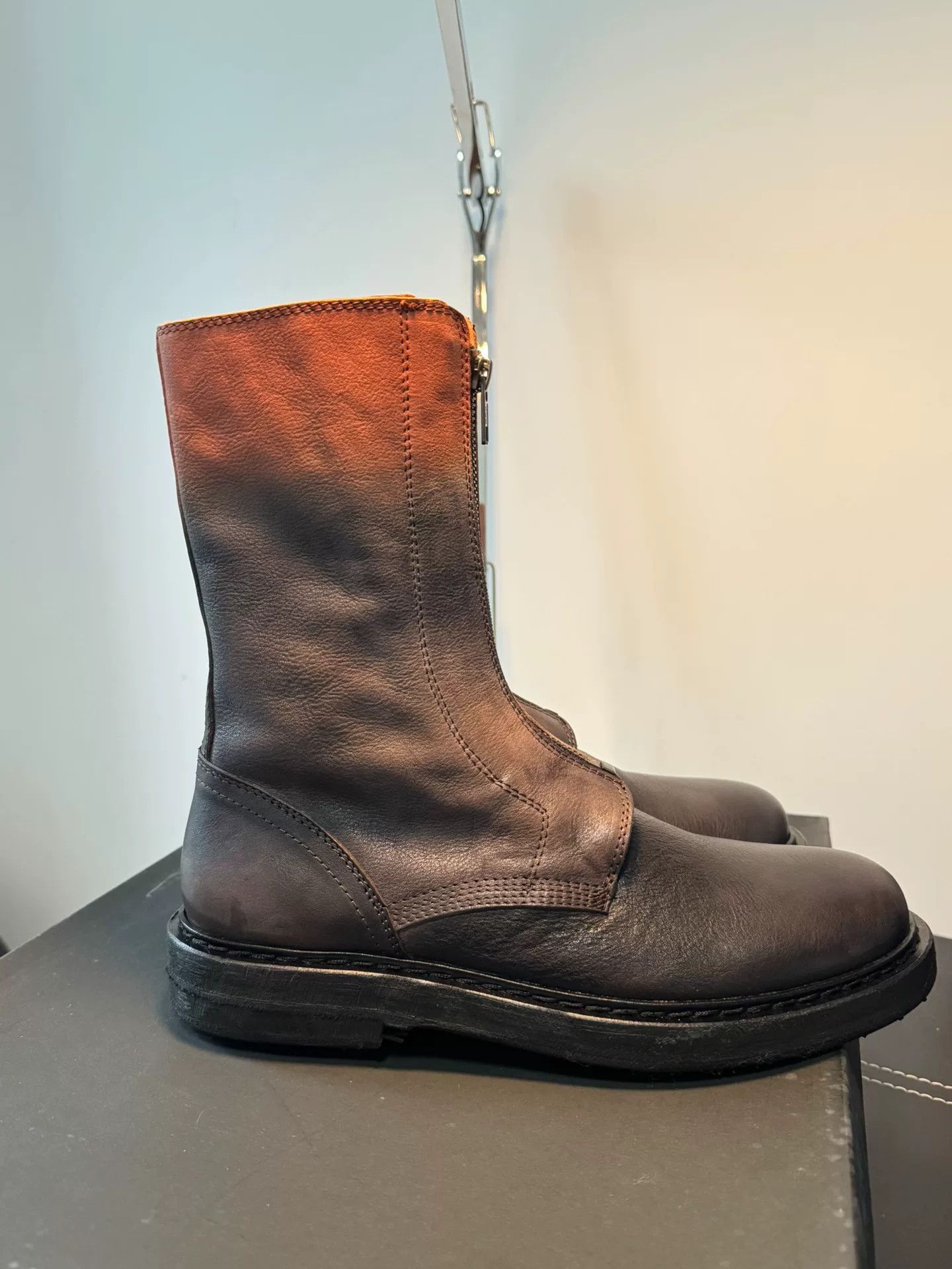 Ann Demeulemeester Ann Demeulemeester Combat Boots Size US 7 / EU 40 - 6 Thumbnail
