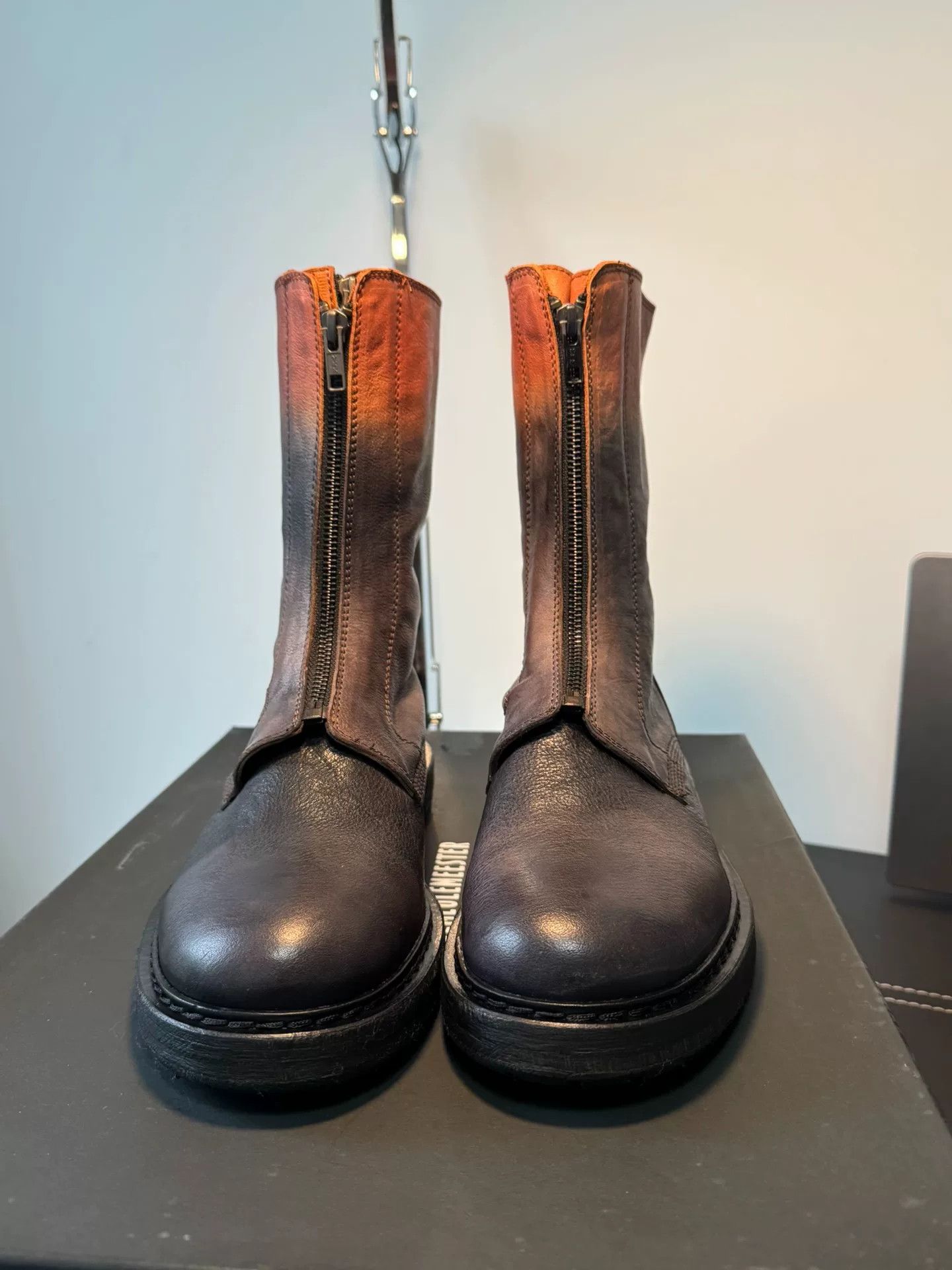 Ann Demeulemeester Ann Demeulemeester Combat Boots Size US 7 / EU 40 - 3 Thumbnail