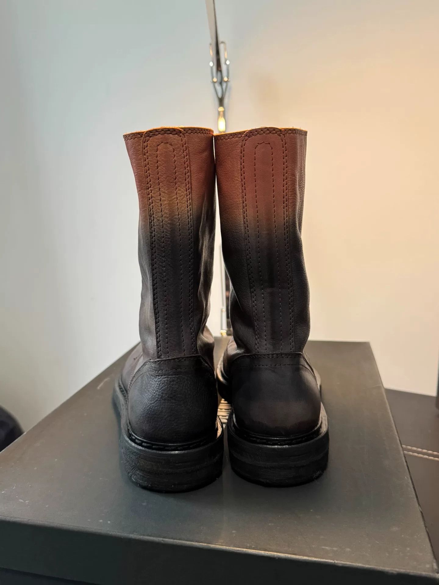 Ann Demeulemeester Ann Demeulemeester Combat Boots Size US 7 / EU 40 - 4 Thumbnail