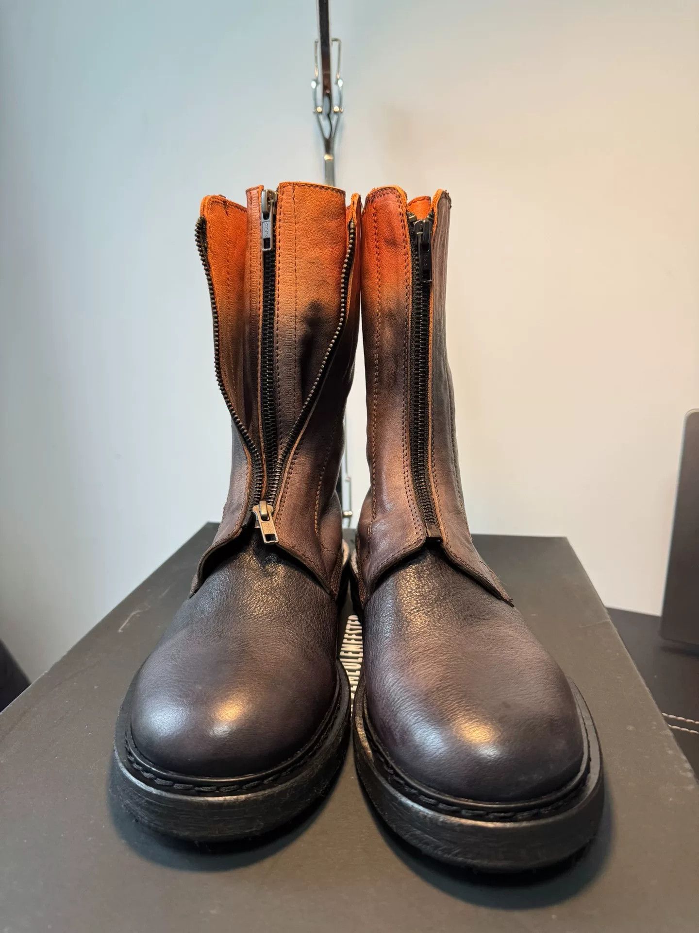 Ann Demeulemeester Ann Demeulemeester Combat Boots Size US 7 / EU 40 - 8 Thumbnail