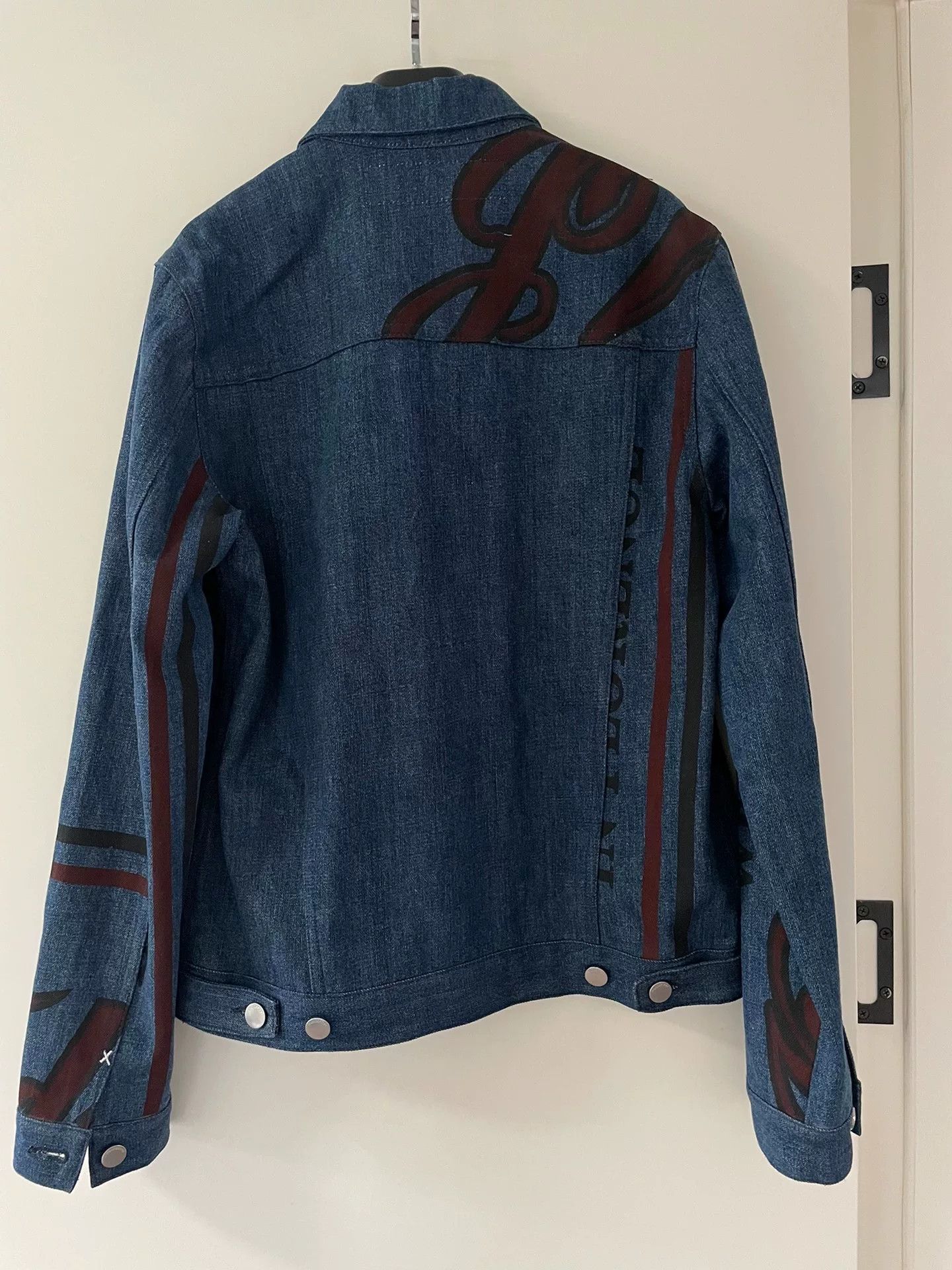 JW Anderson JW Anderson Graffiti Denim Coat Size US S / EU 44-46 / 1 - 8 Thumbnail
