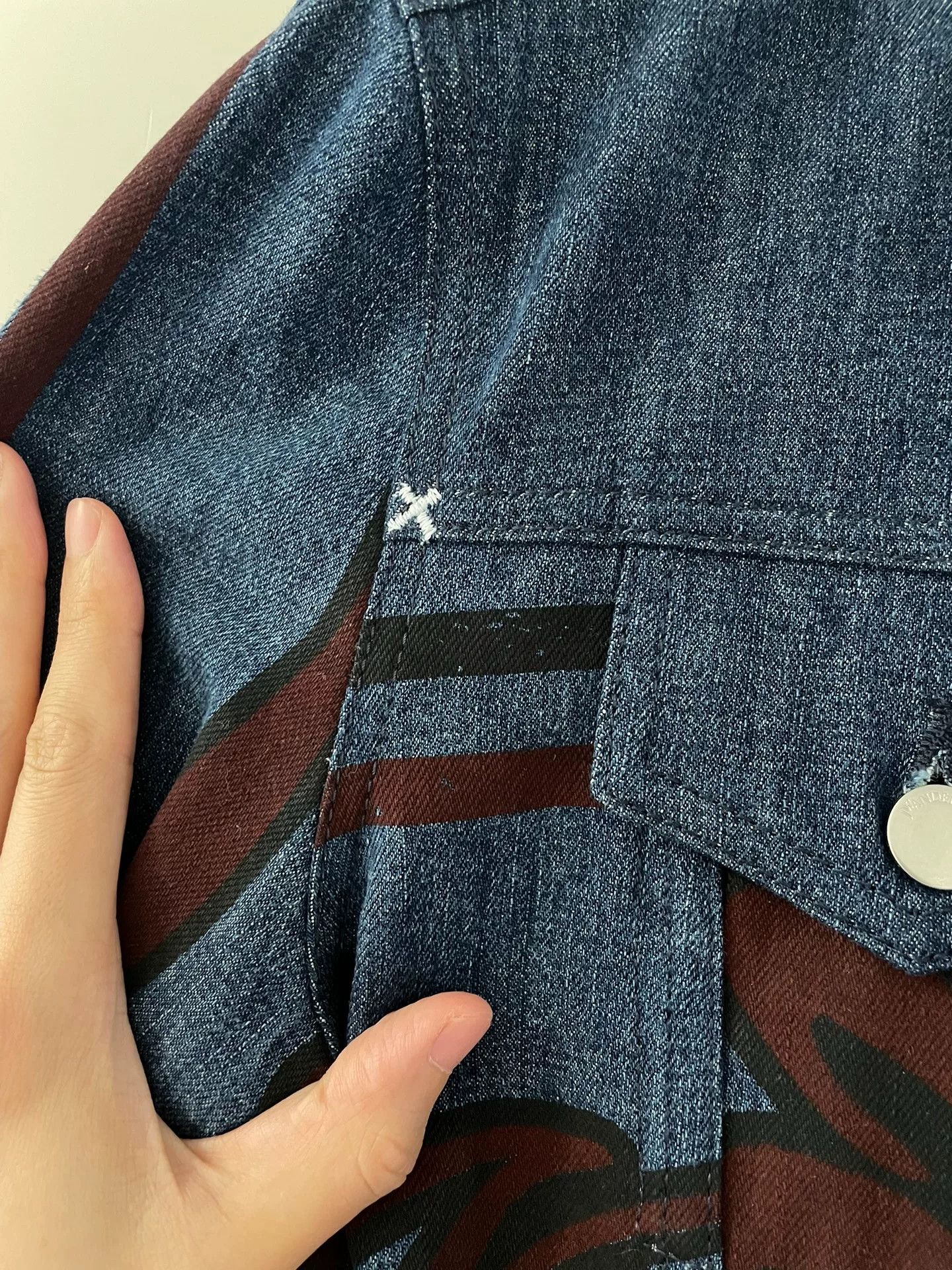 JW Anderson JW Anderson Graffiti Denim Coat Size US S / EU 44-46 / 1 - 6 Thumbnail