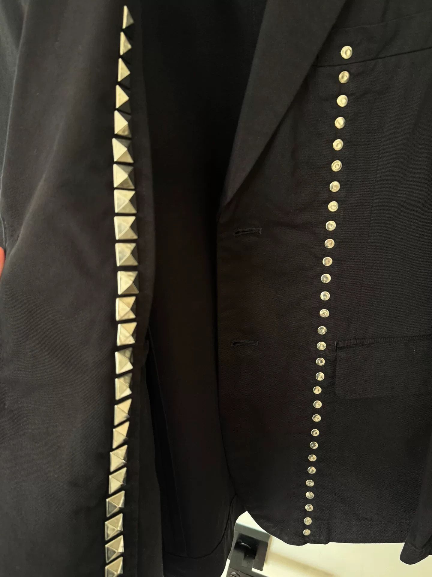 Comme des Garcons Comme des Garcons PLUS 07SS Rivet Blazer Size US S / EU 44-46 / 1 - 4 Thumbnail