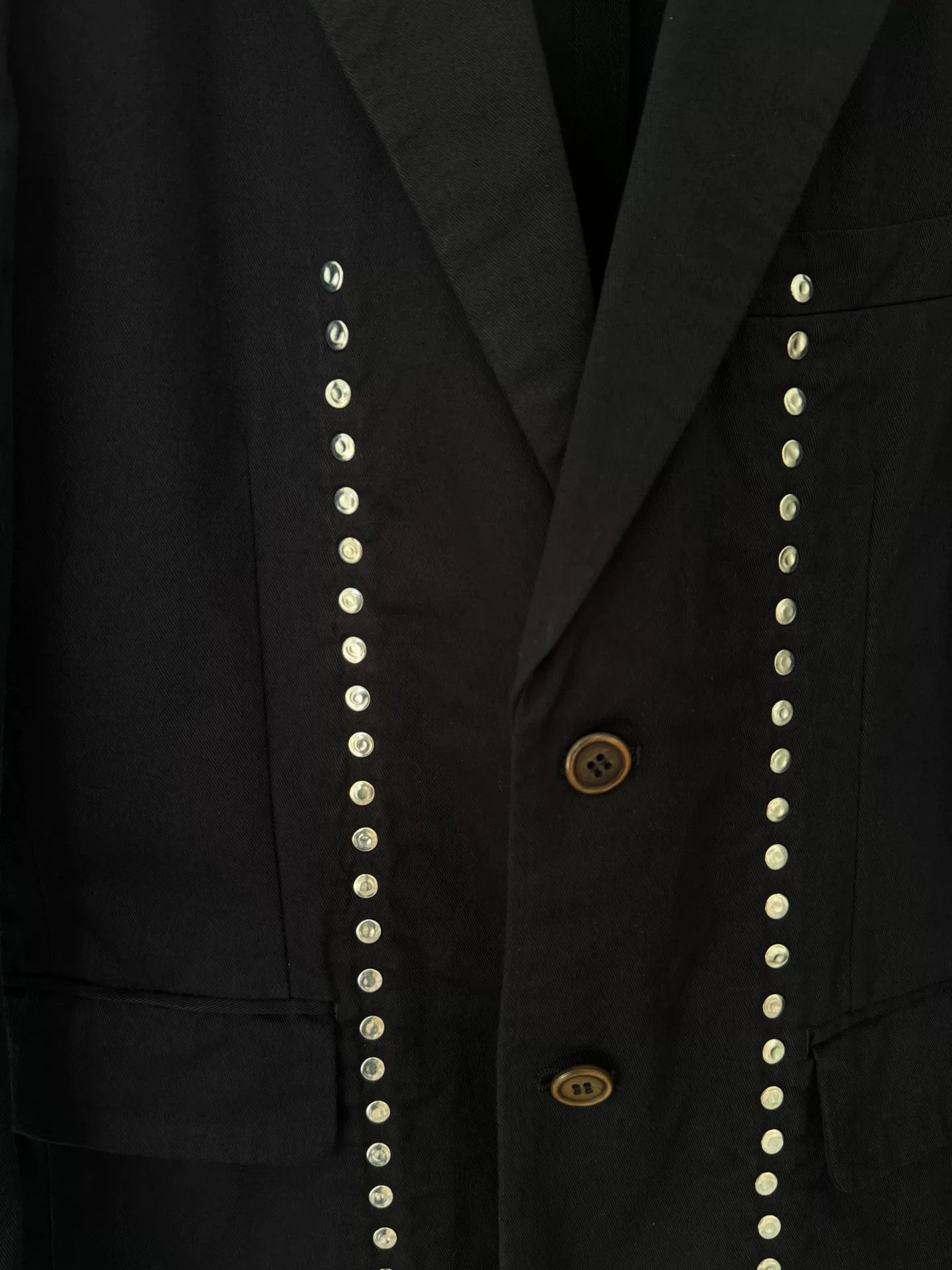 Comme des Garcons Comme des Garcons PLUS 07SS Rivet Blazer Size US S / EU 44-46 / 1 - 6 Thumbnail