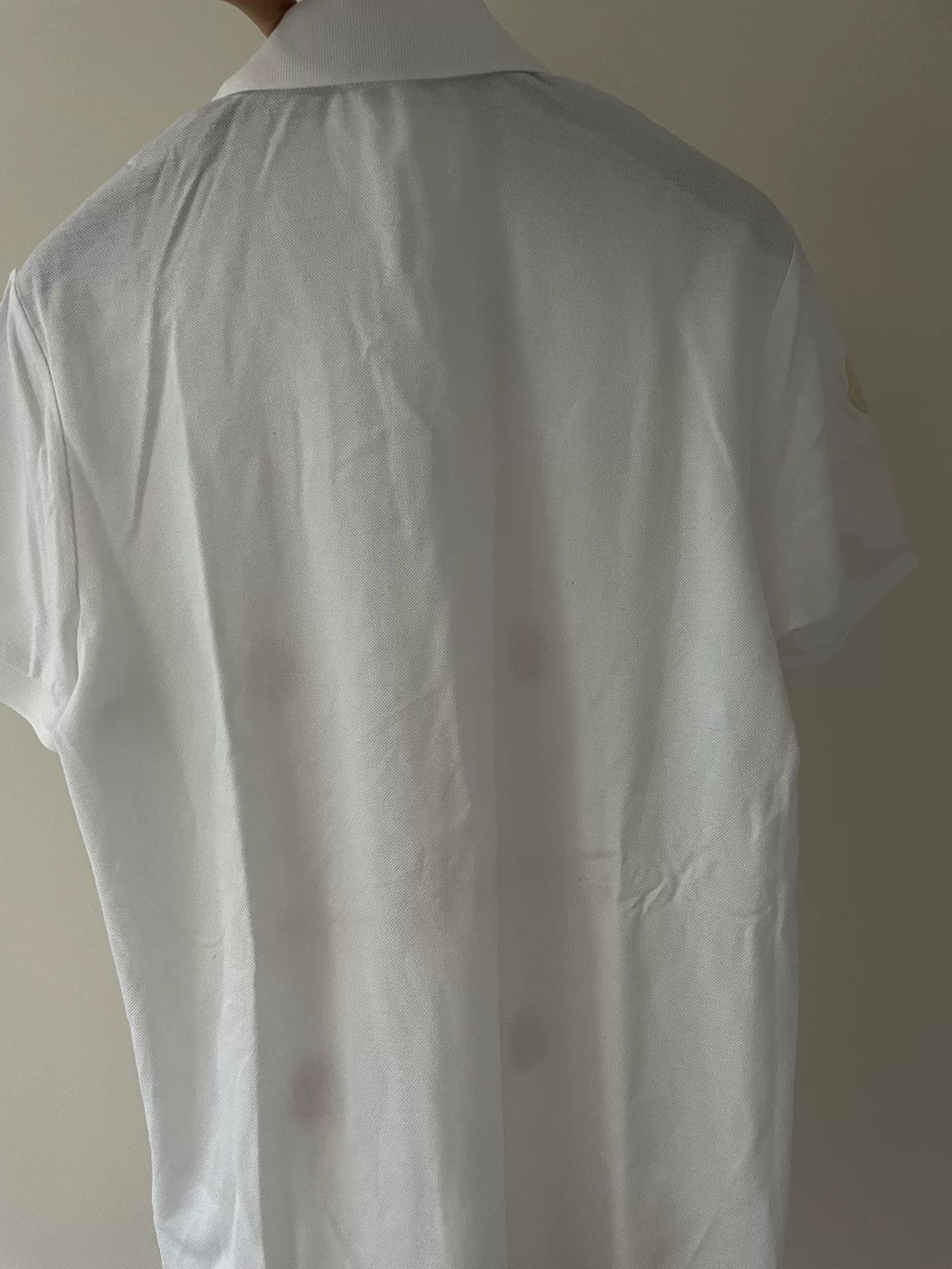Moncler Moncler All-Over Logo Short-Sleeve Polo Size US S / EU 44-46 / 1 - 4 Thumbnail