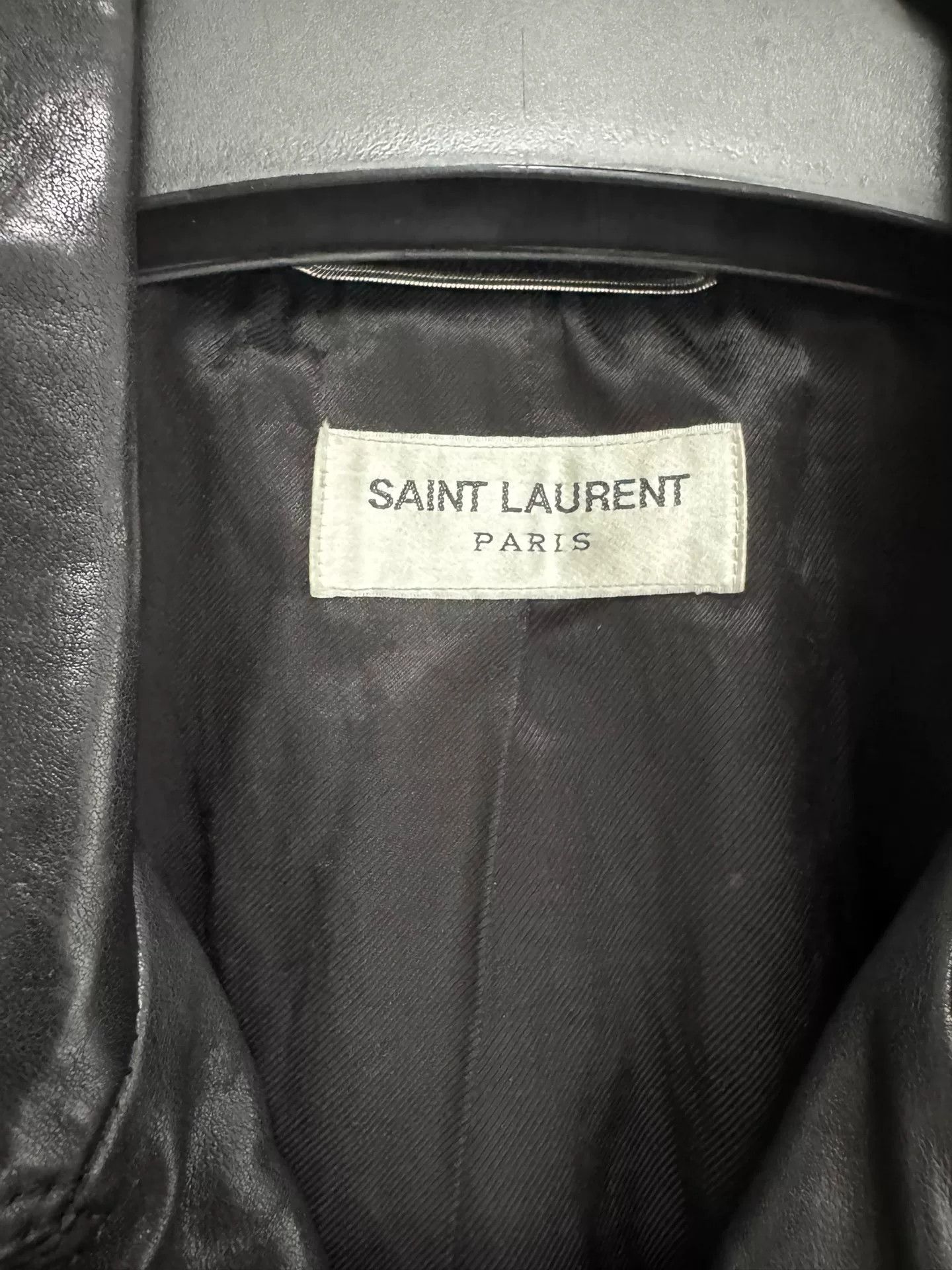 Hedi Slimane Saint Laurent Hedi Studded Leather Jacket Size US S / EU 44-46 / 1 - 8 Thumbnail