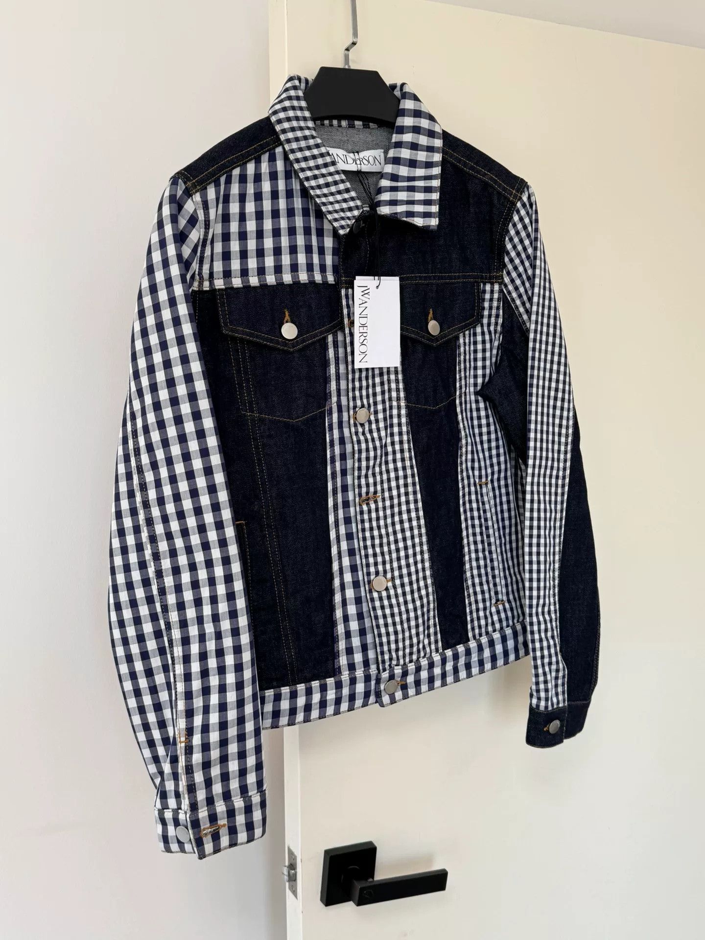 JW Anderson JW Anderson Spliced Denim Jacket Size US S / EU 44-46 / 1 - 4 Thumbnail