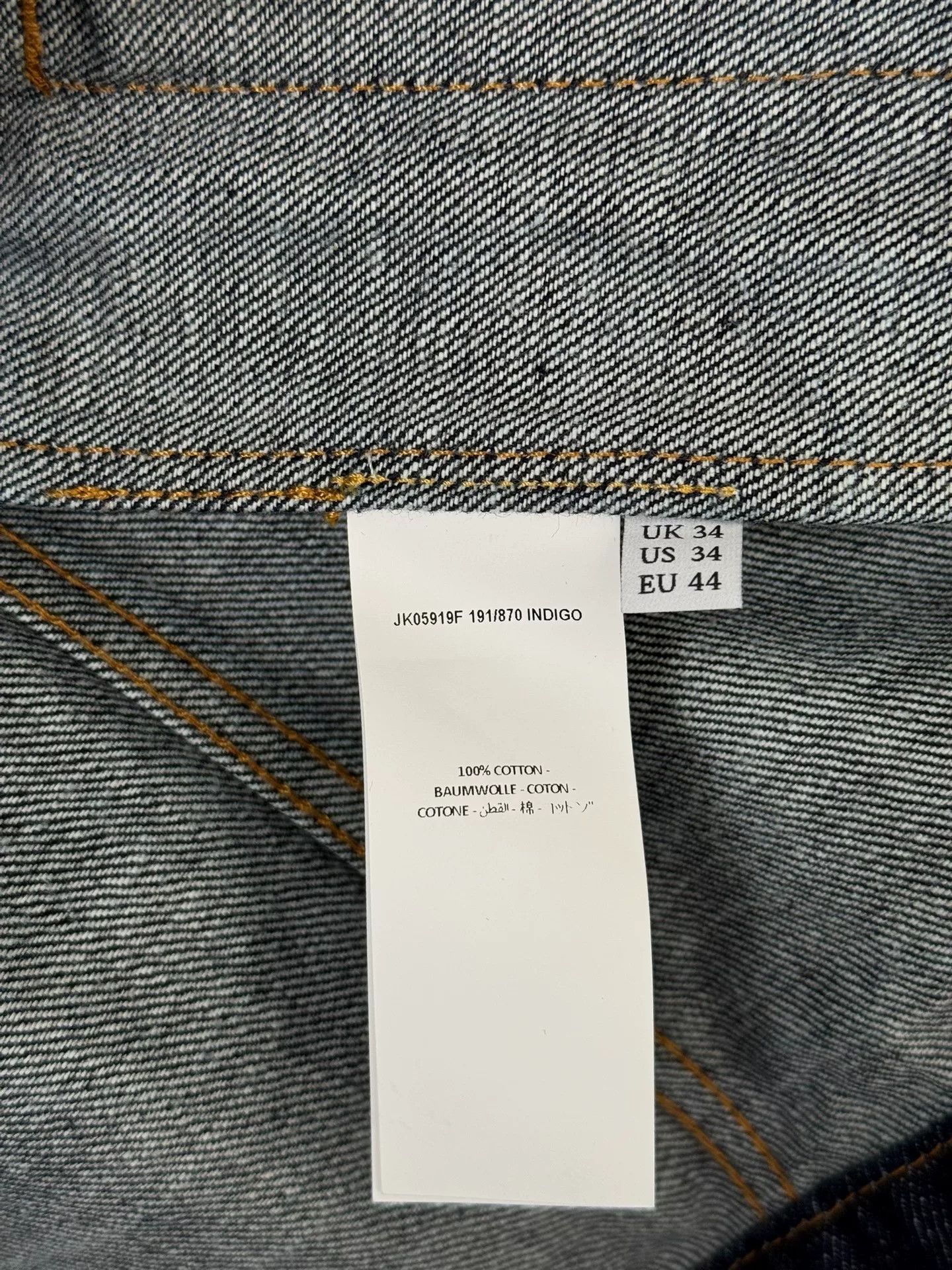 JW Anderson JW Anderson Spliced Denim Jacket Size US S / EU 44-46 / 1 - 5 Thumbnail