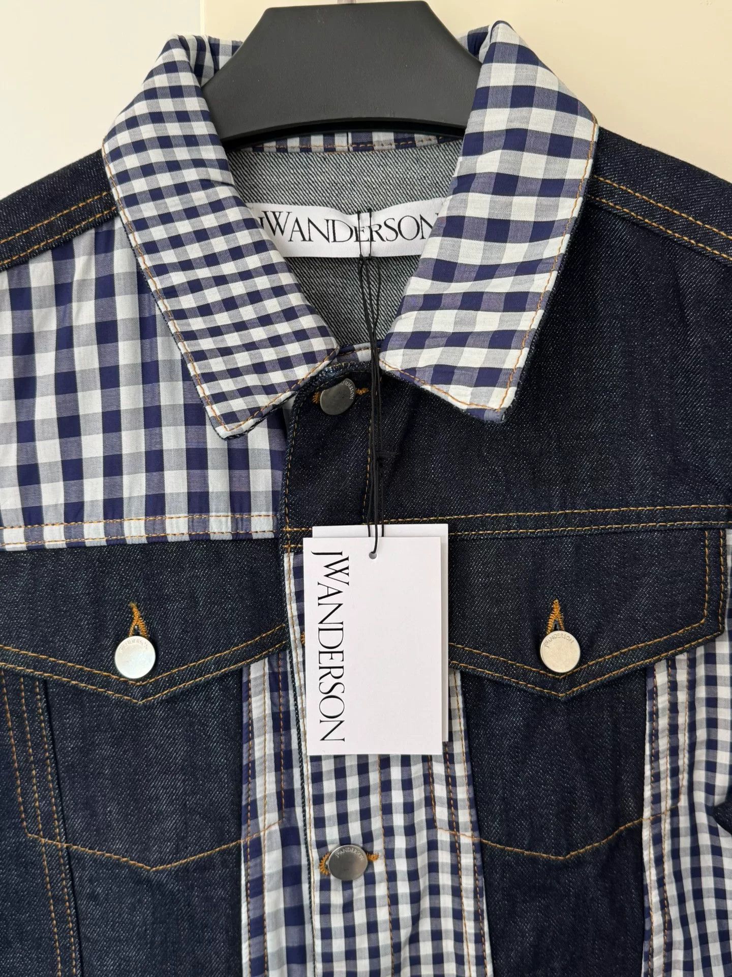 JW Anderson JW Anderson Spliced Denim Jacket Size US S / EU 44-46 / 1 - 6 Thumbnail
