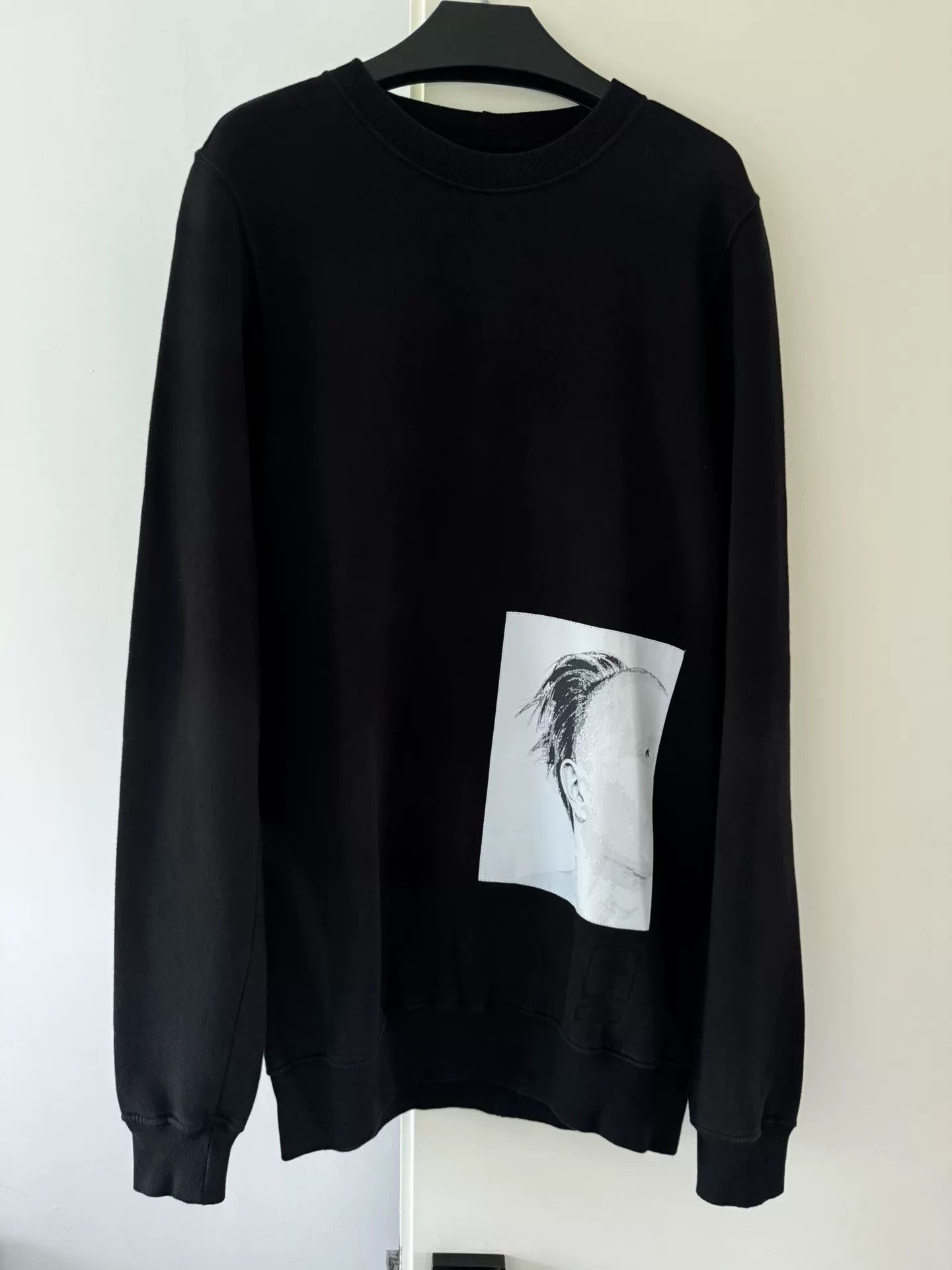 Rick Owens Drkshdw Rick Owens DRKSHDW Black Sweatshirt Size US XS / EU 42 / 0 - 2 Thumbnail