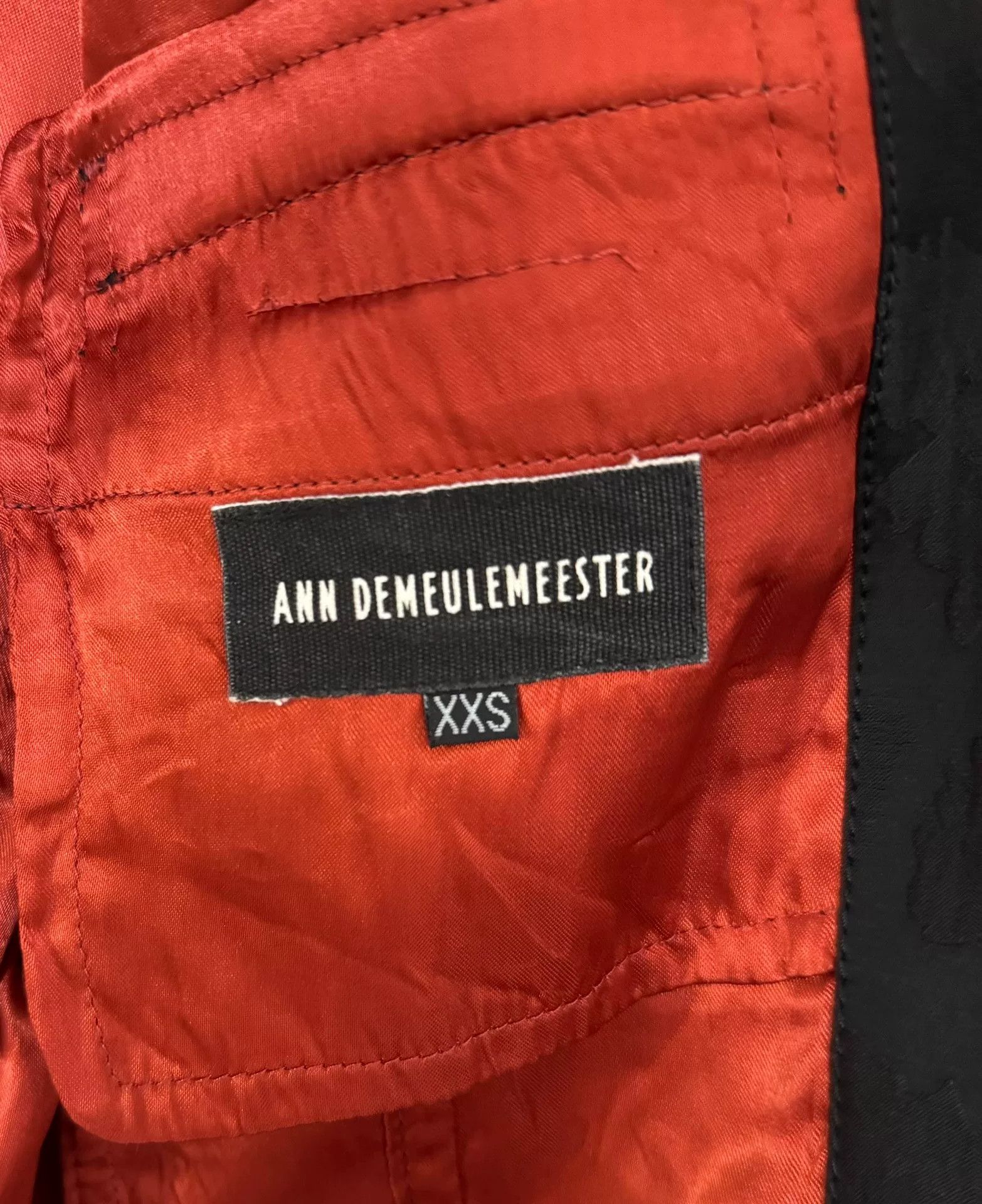 Ann Demeulemeester Ann Demeulemeester 2013 Spring Suit Size US XXS / EU 40 - 7 Thumbnail