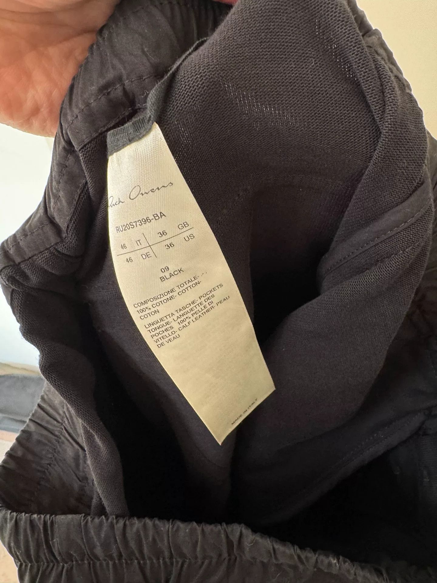 Rick Owens Rick Owens Main Line Cannonball Pants Size US 30 / EU 46 - 4 Thumbnail