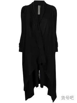 Rick Owens 2018aw Rick Owens Cashmere Solid Coat L Size US L / EU 52-54 / 3 - 8 Thumbnail